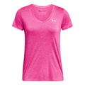 Tech Twist T-Shirt Damen - pink, silber