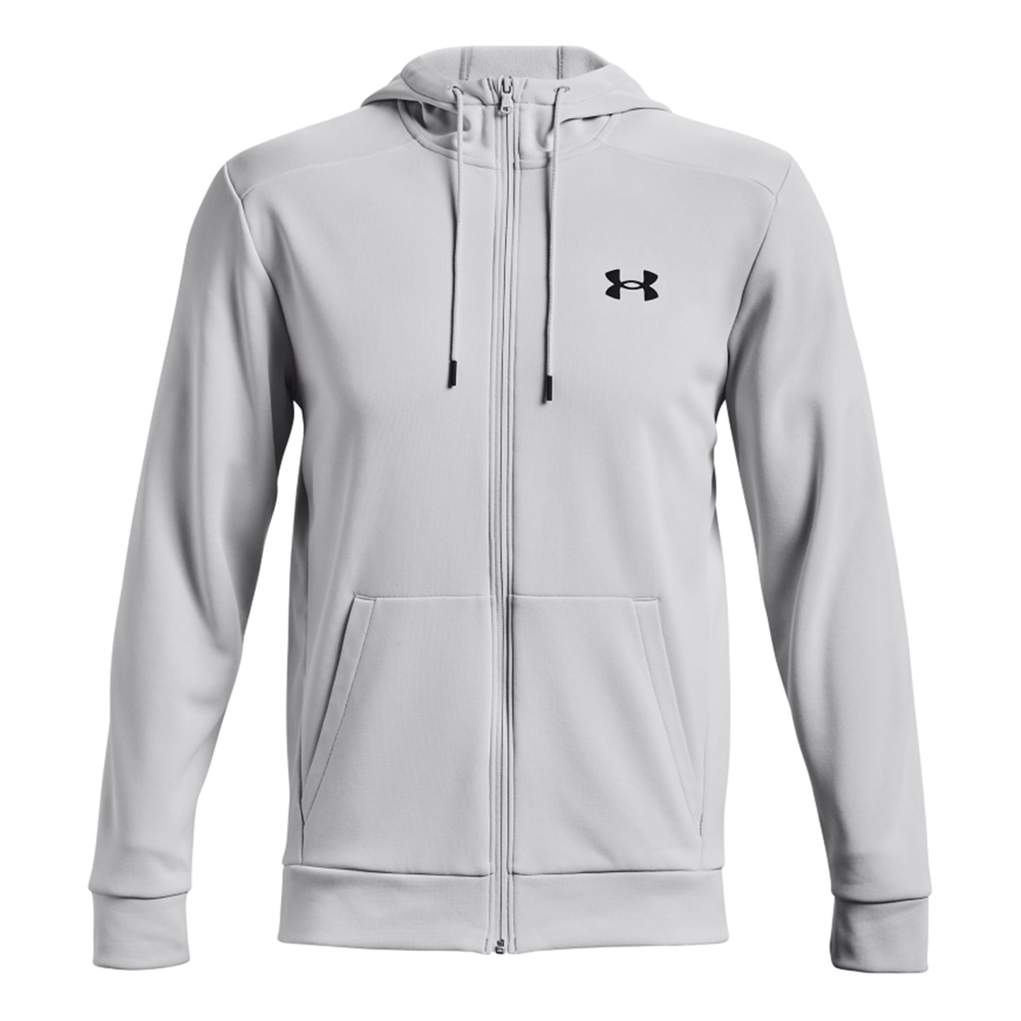 Under Armour Fleece Full Zip Sweatjacke Herren - hellgrau,