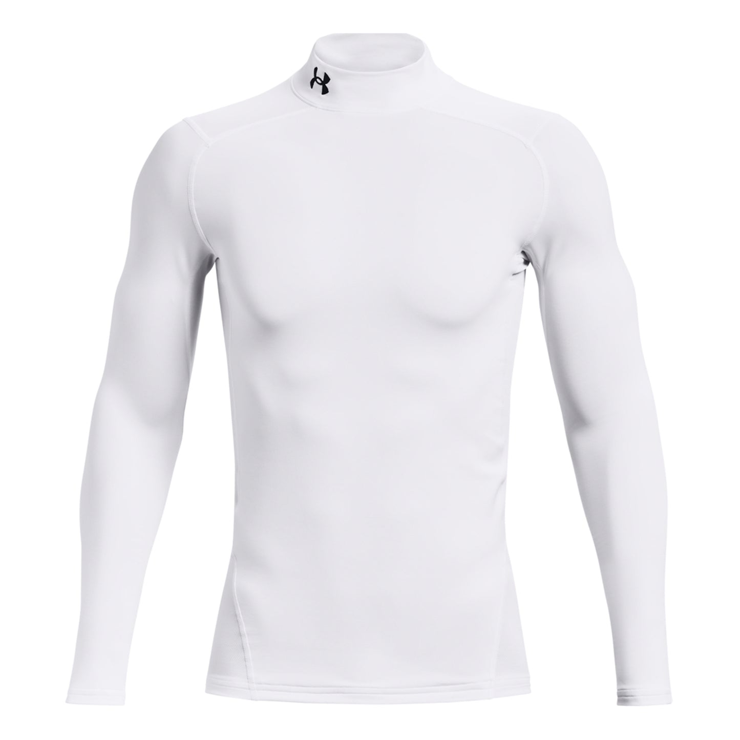 Under Armour Coldgear Comp Mock Longsleeve Herren-Weiß