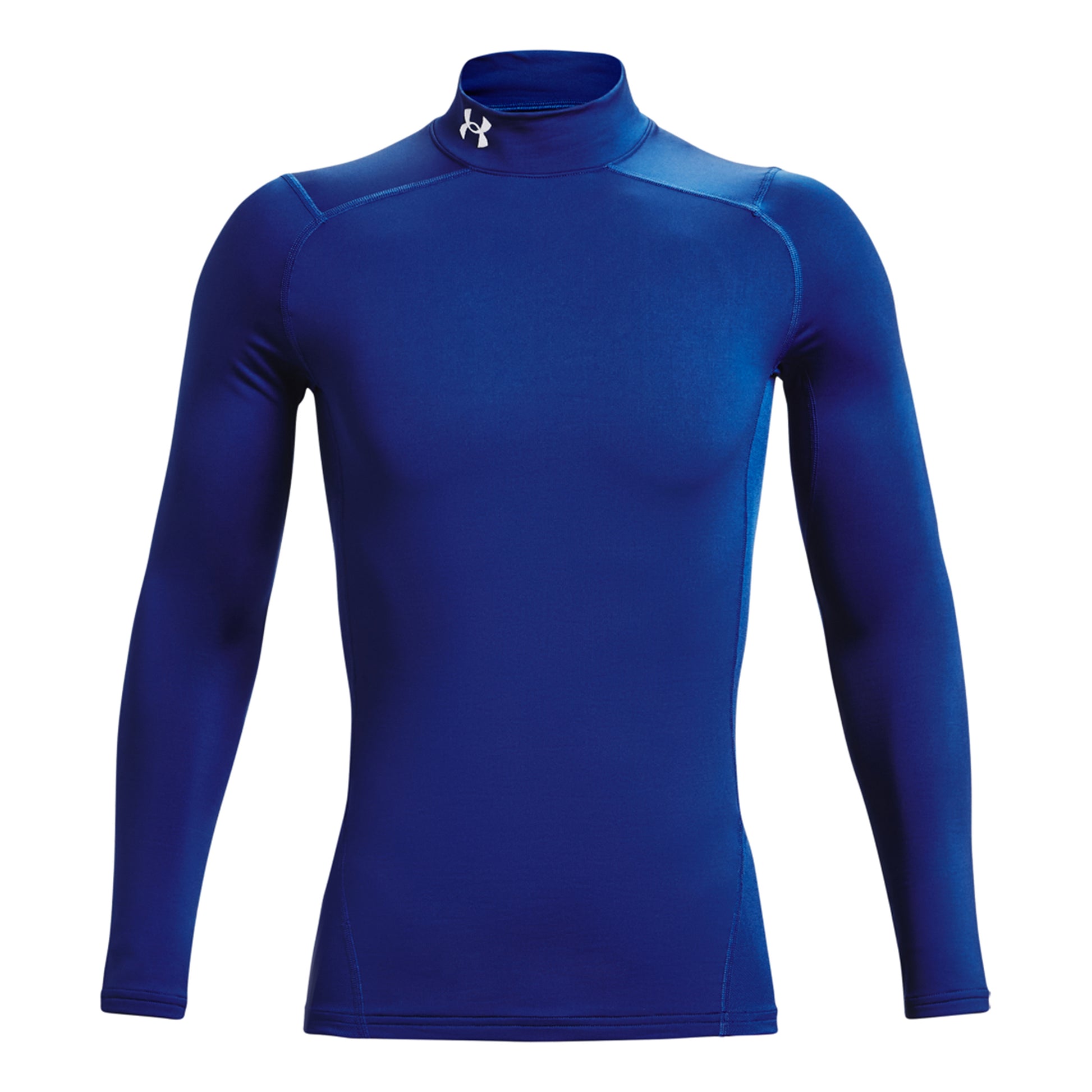 Under Armour Coldgear Comp Mock Longsleeve Herren - blau,