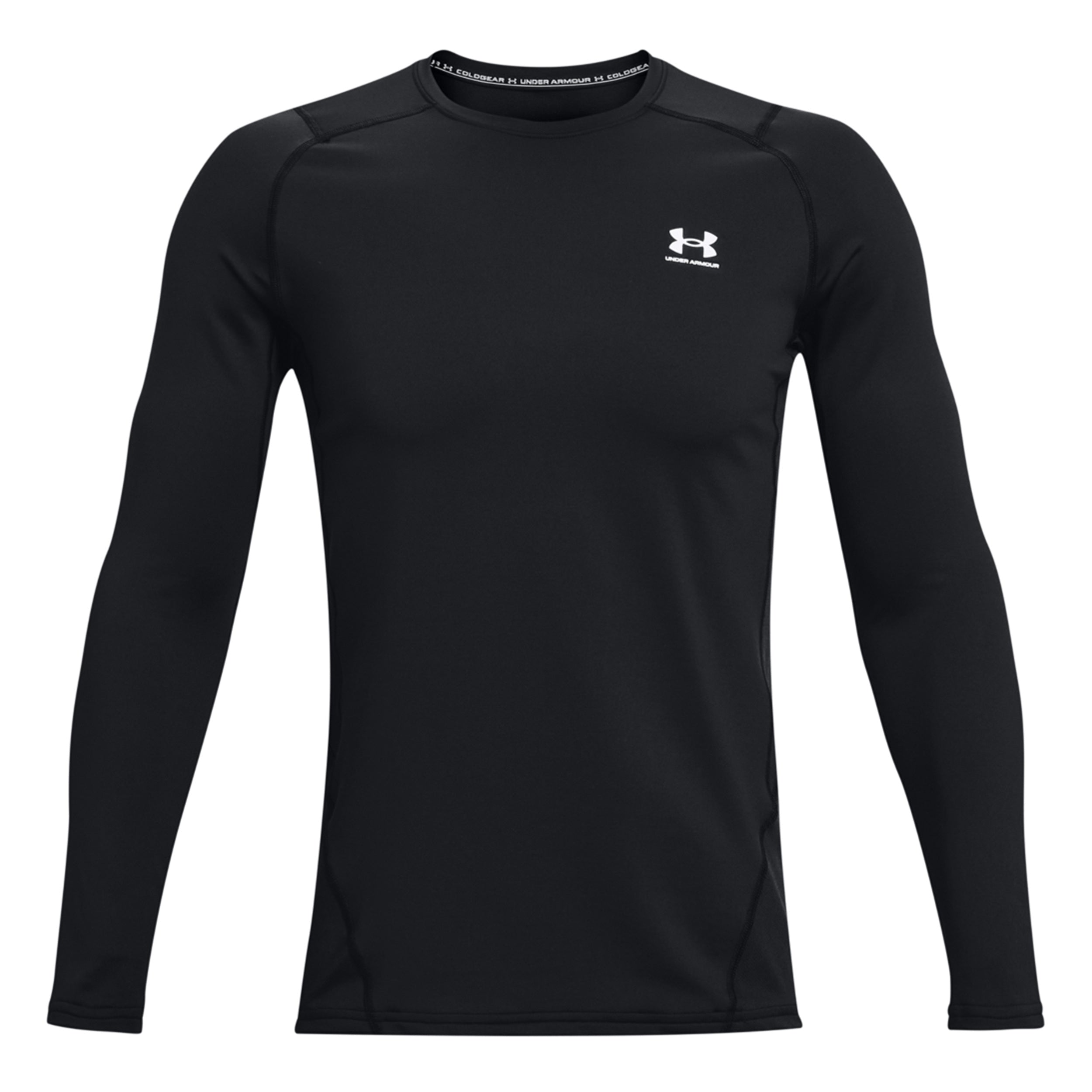 Under Armour Coldgear Fitted Crew Longsleeve Herren - schwarz,