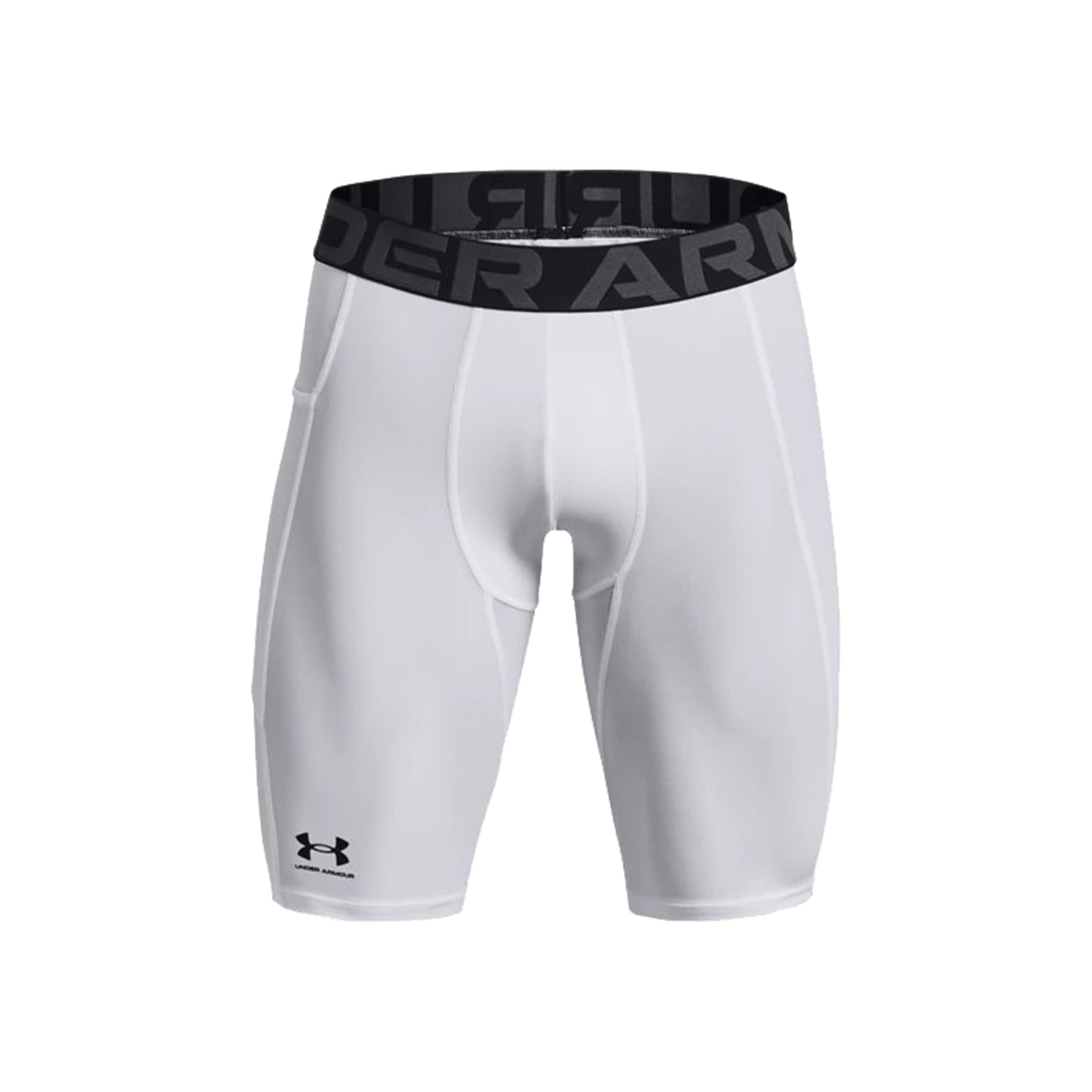 Under Armour Heatgear Long Shorts Herren-Weiß