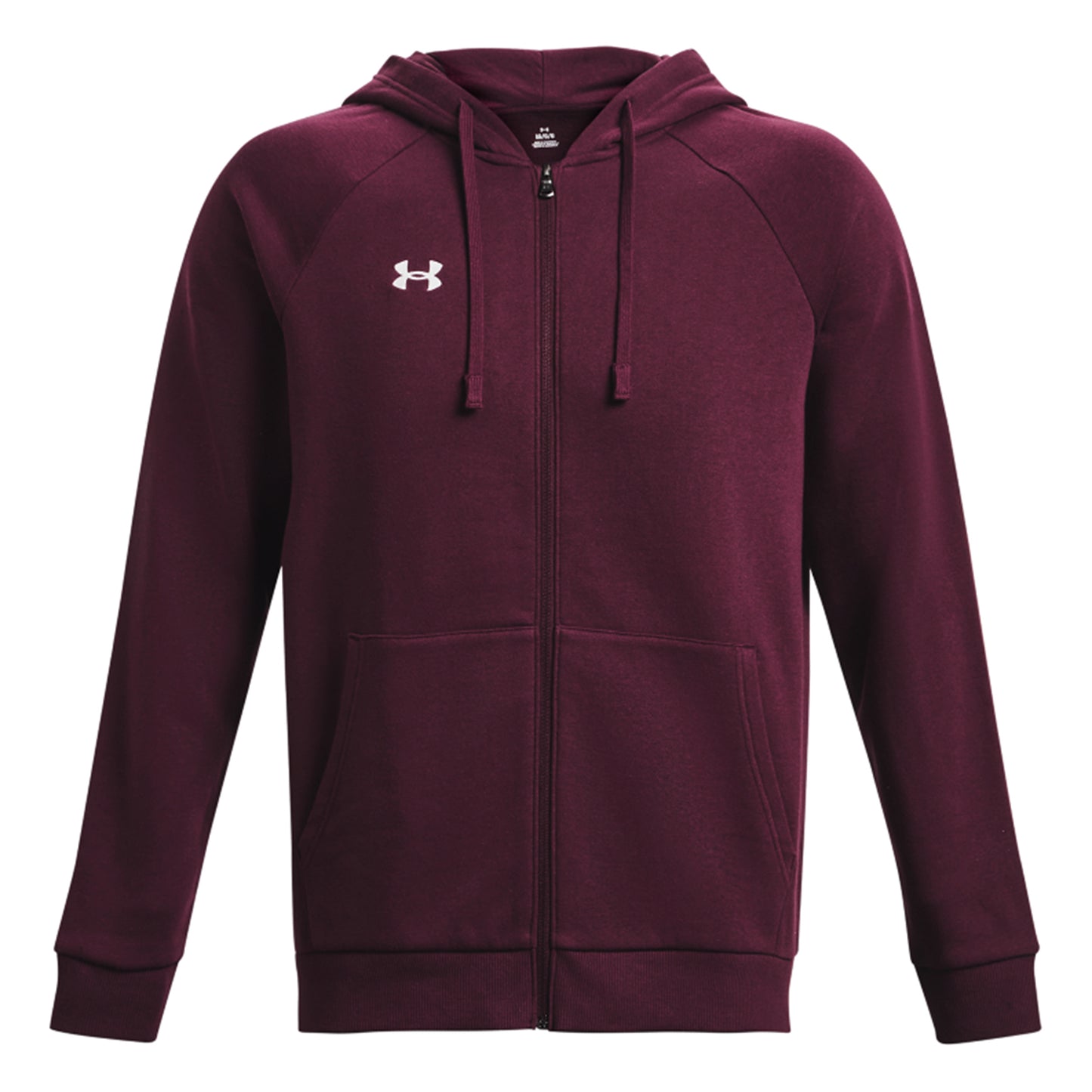 Under Armour Rival Sweatjacke Herren - dunkelrot,