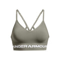 Seamless Low Long Sport-BH Damen - oliv,
