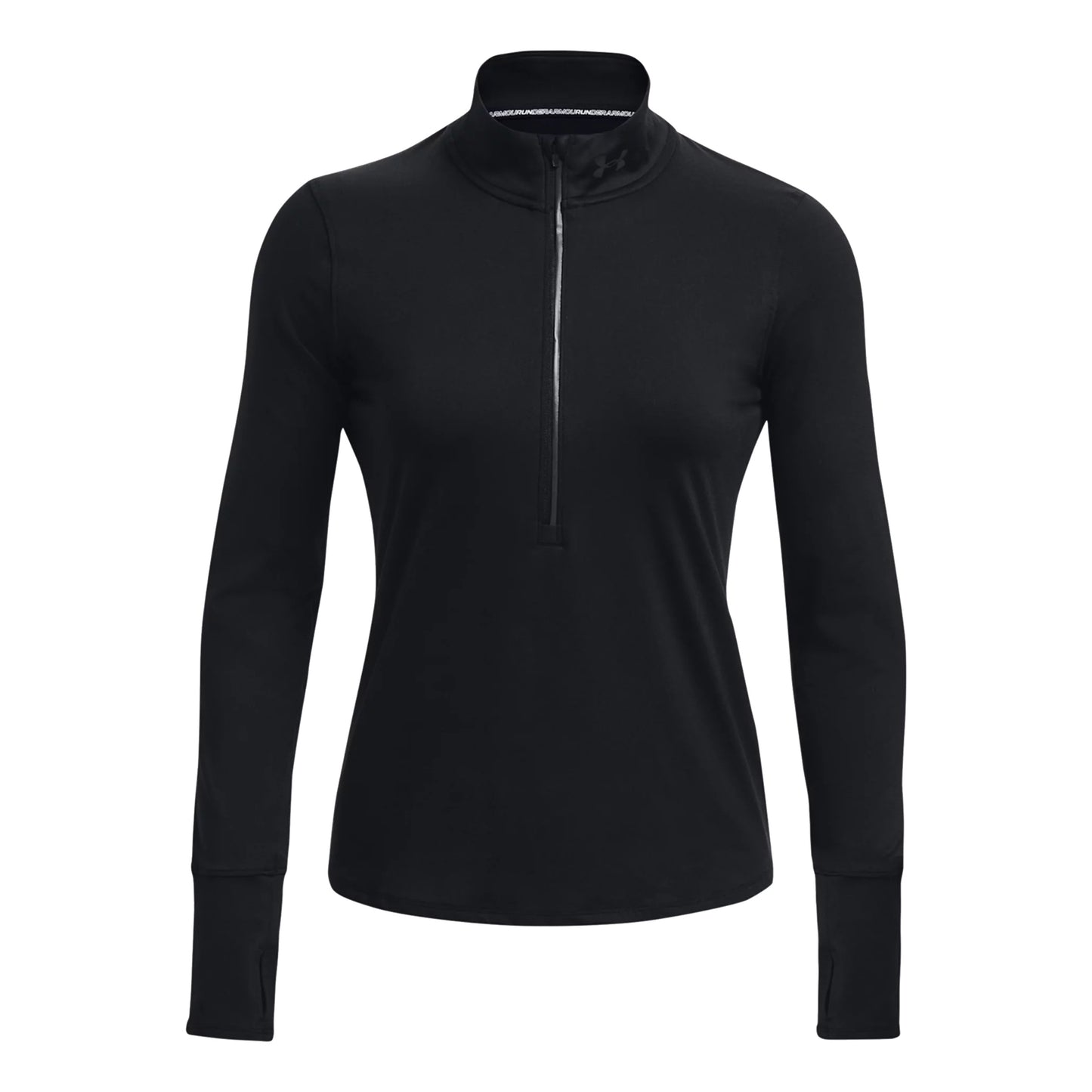 Under Armour Qualifier Run Half-Zip Longsleeve Damen-Schwarz