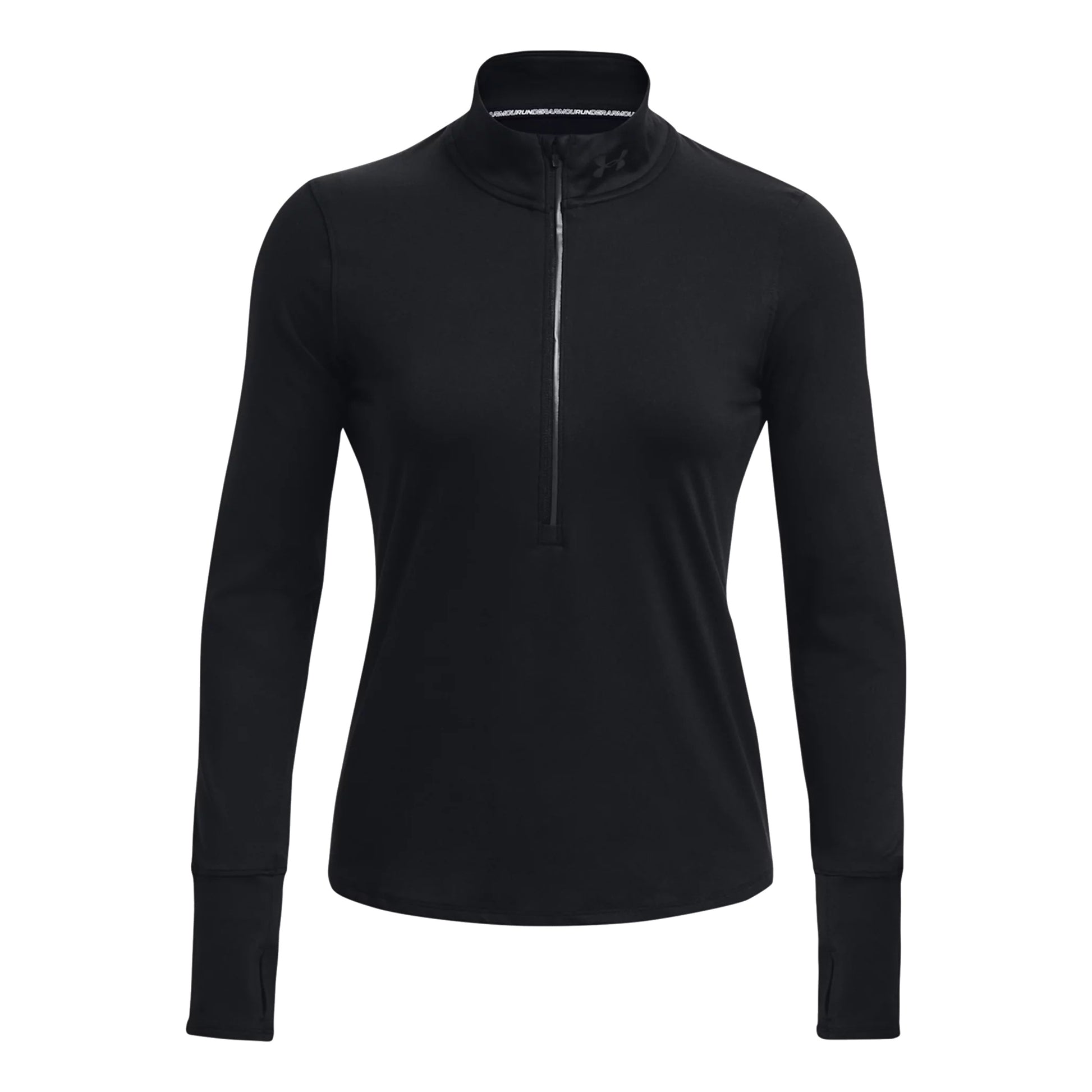 Under Armour Qualifier Run Half-Zip Longsleeve Damen-Schwarz