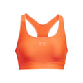 Heatgear Mid Padless Sport-BH Damen - orange,