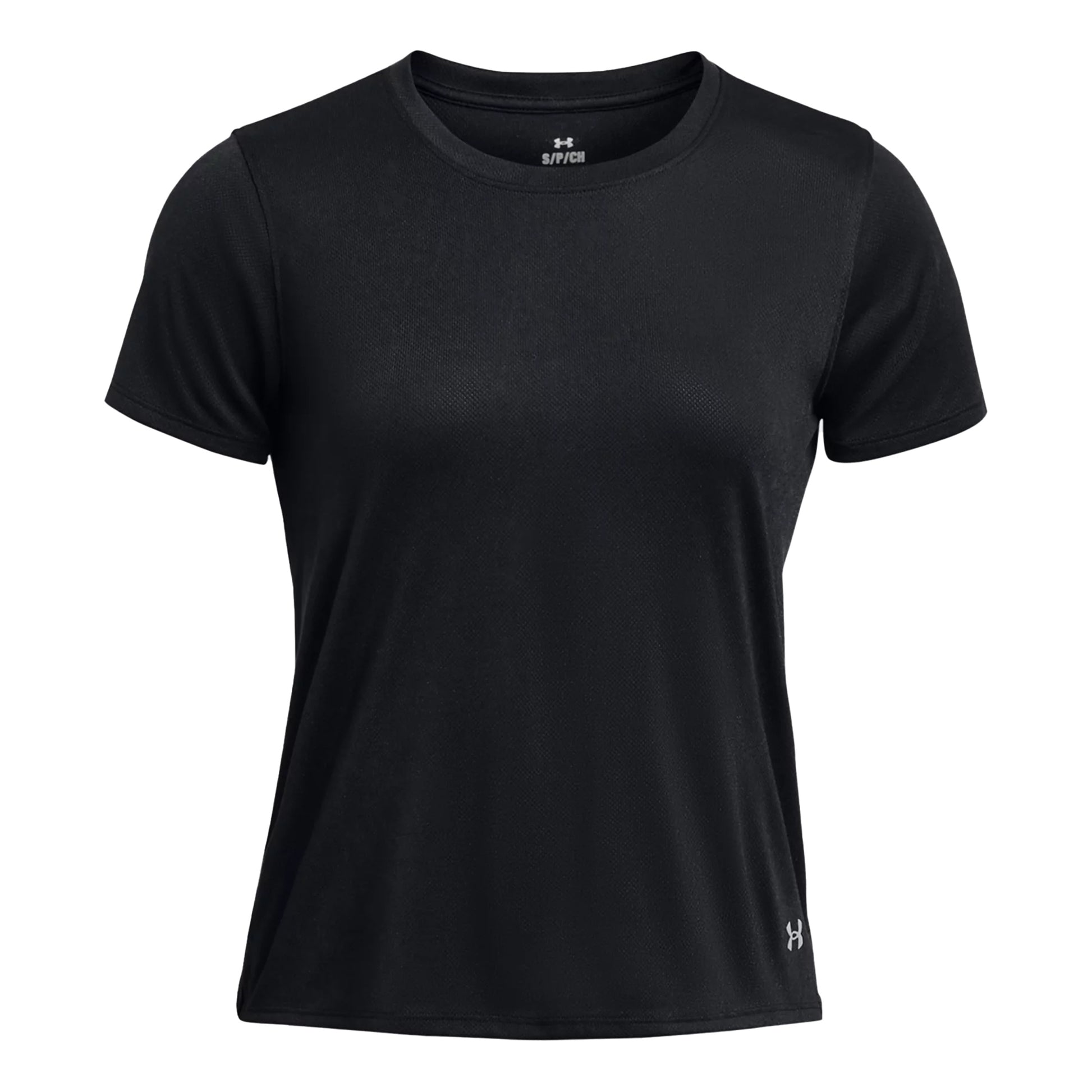 Under Armour Streaker Splatter SS Laufshirt Damen - schwarz,