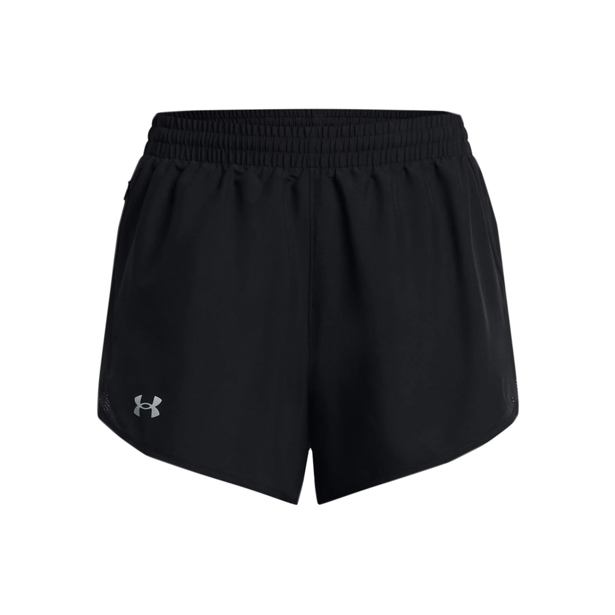 Under Armour Fly By 3in  Laufshorts Damen - schwarz