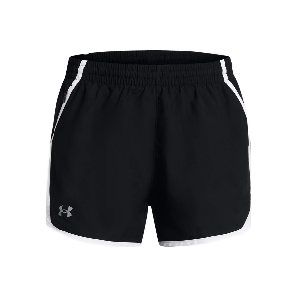 Under Armour Fly By 3in  Laufshorts Damen - schwarz, weiß