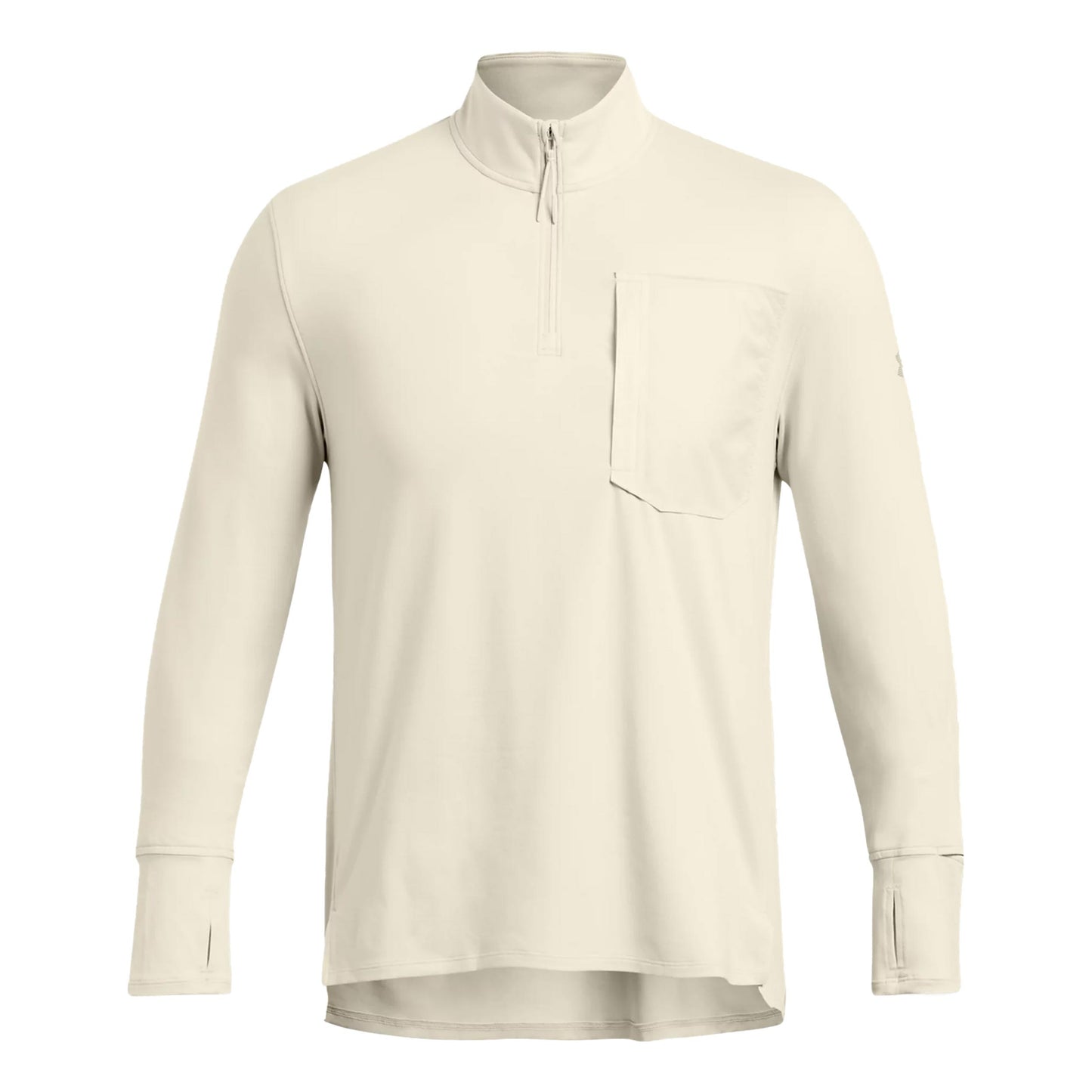 Under Armour Run Trail Quarter Zip Lauftop Herren - sand,