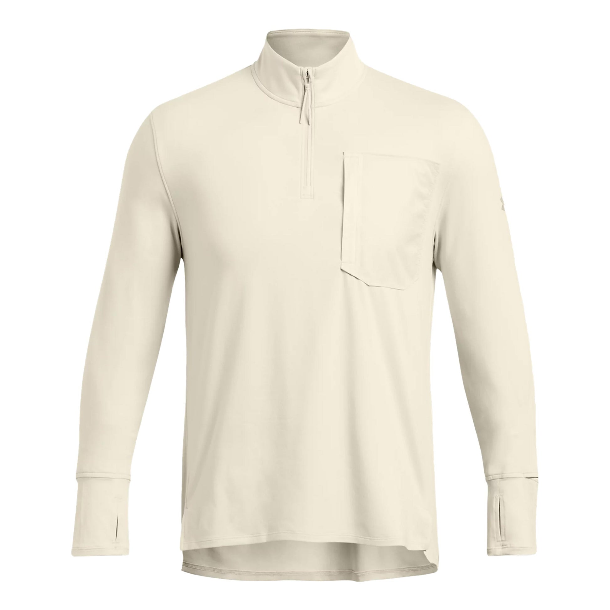 Under Armour Run Trail Quarter Zip Lauftop Herren - sand,