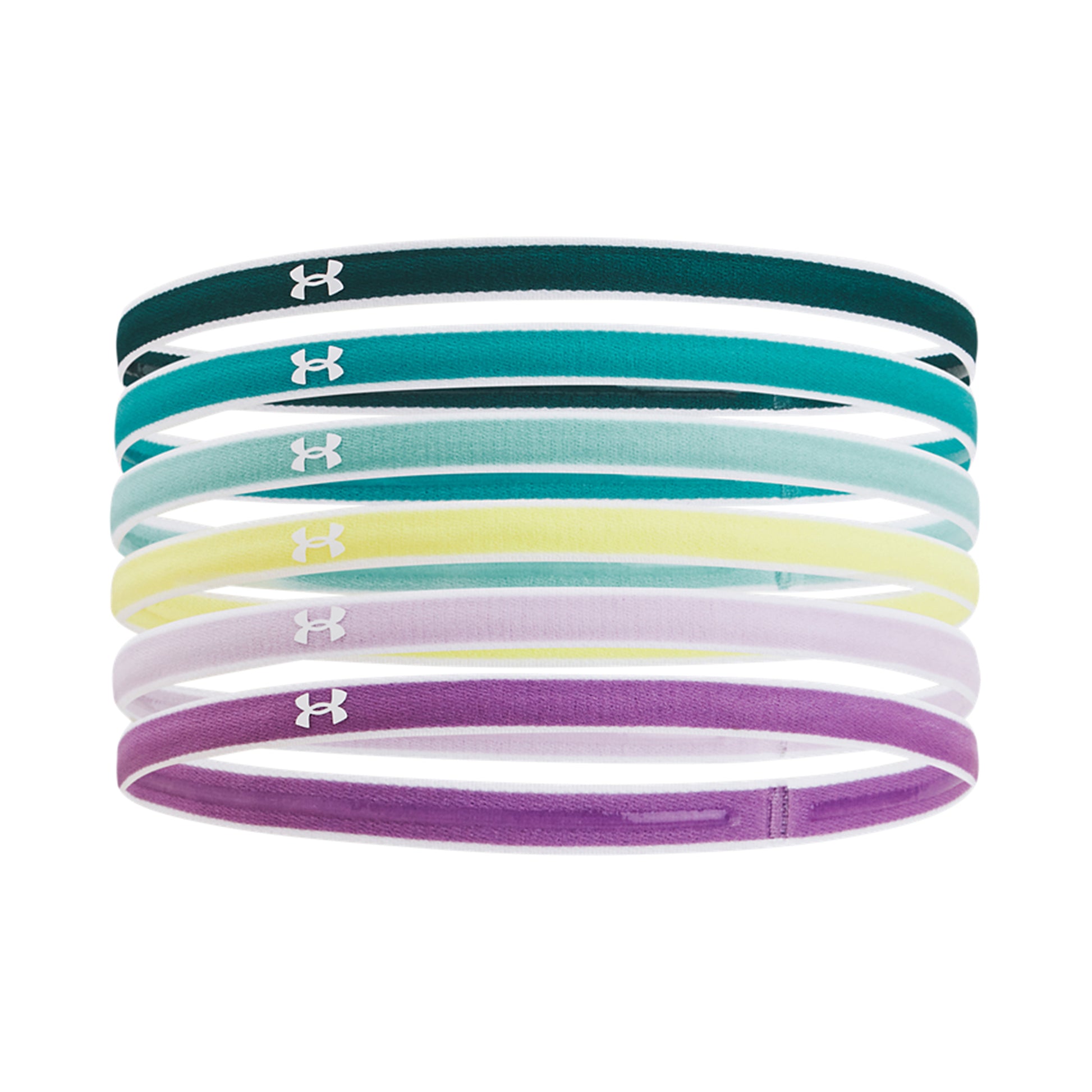 Under Armour Mini Haarband 6er Pack Damen-blau