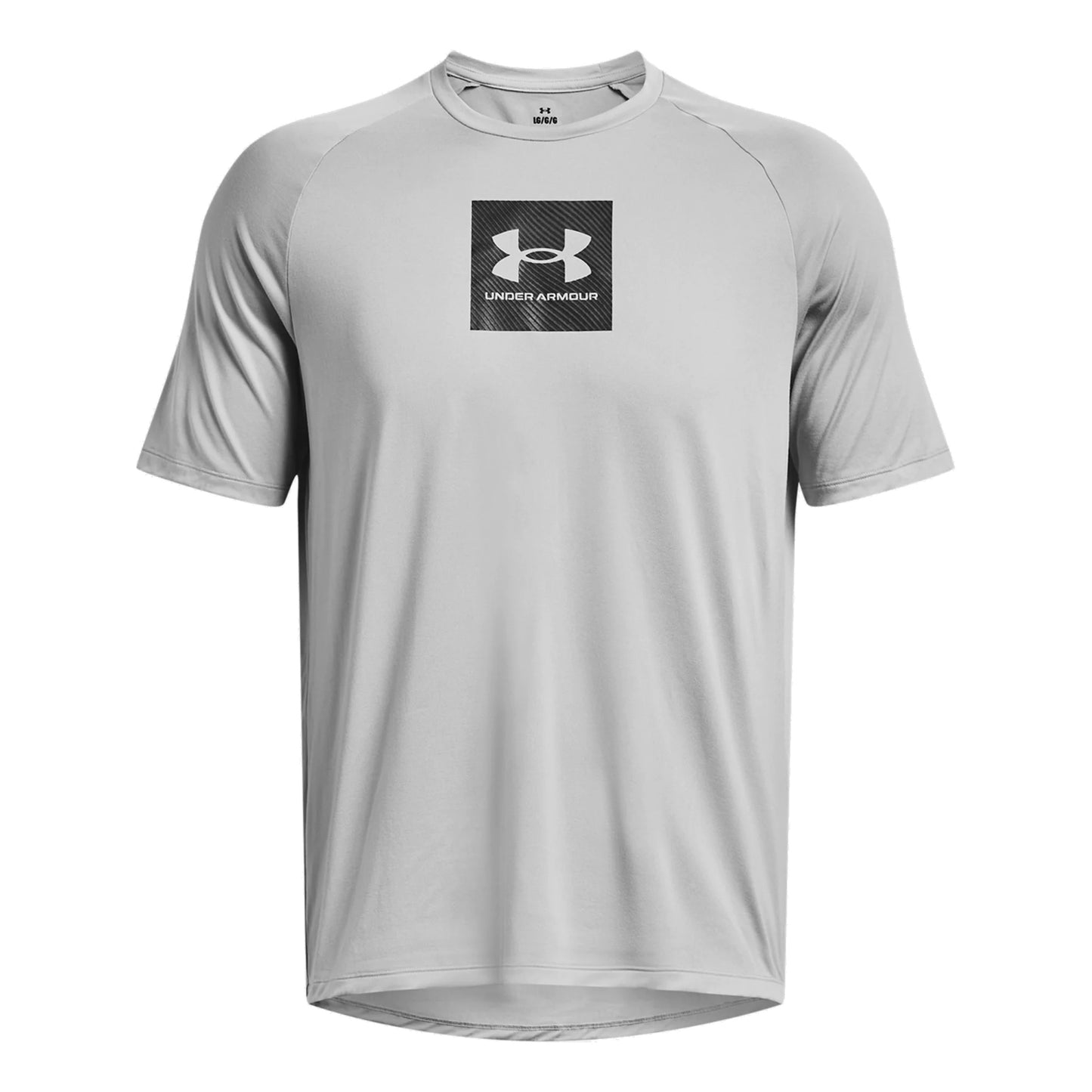 Under Armour Tech printed fill T-Shirt Herren - grau,