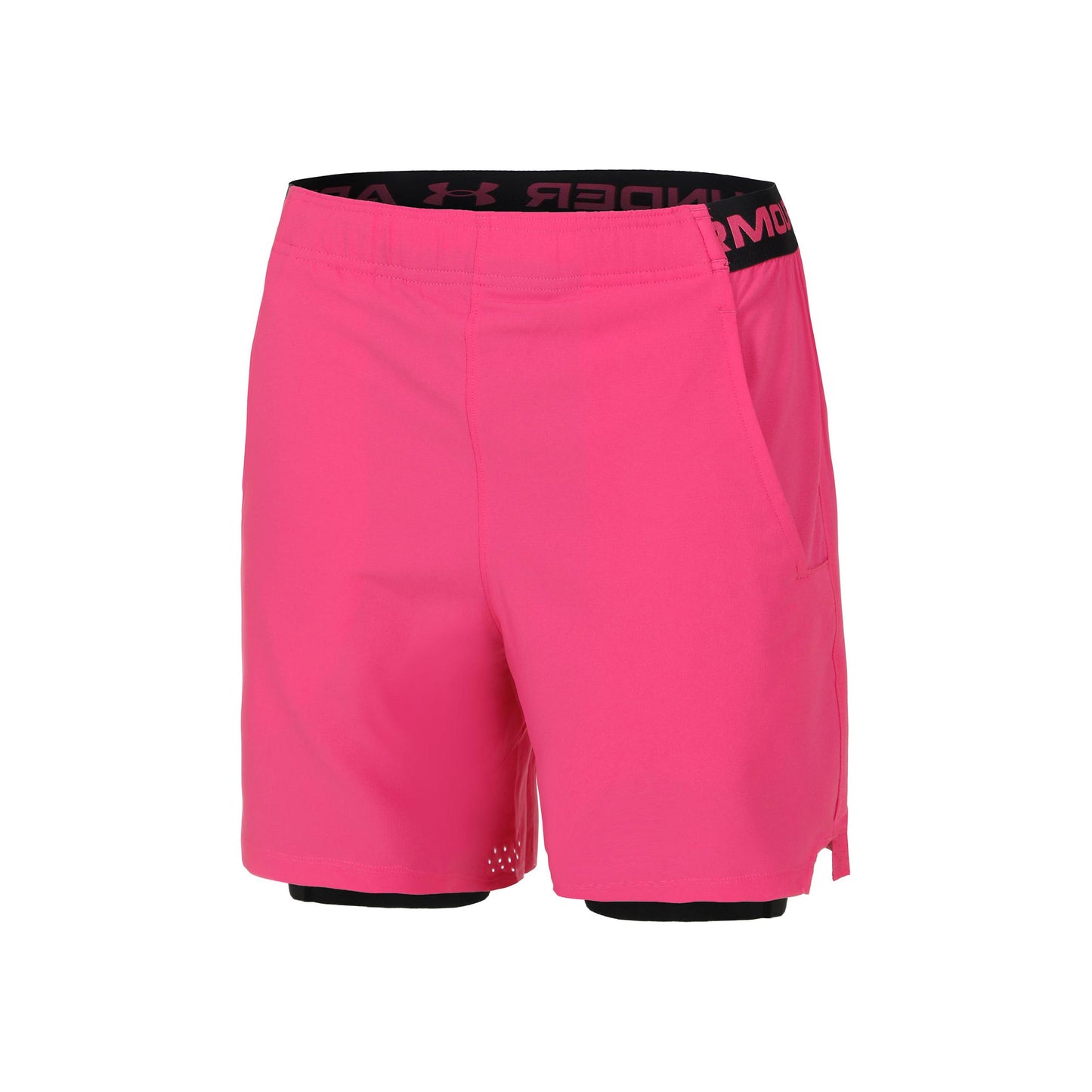 Under Armour Vanish Woven 2in1 Shorts Herren - pink,