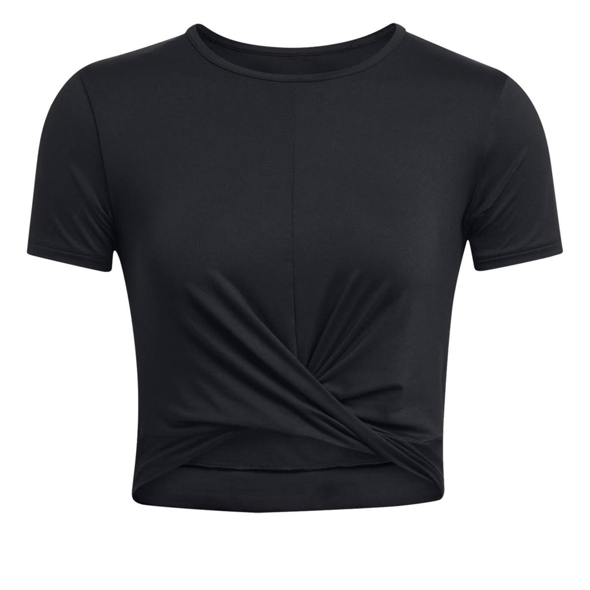Under Armour Motion Crossover Crop T-Shirt Damen-Schwarz