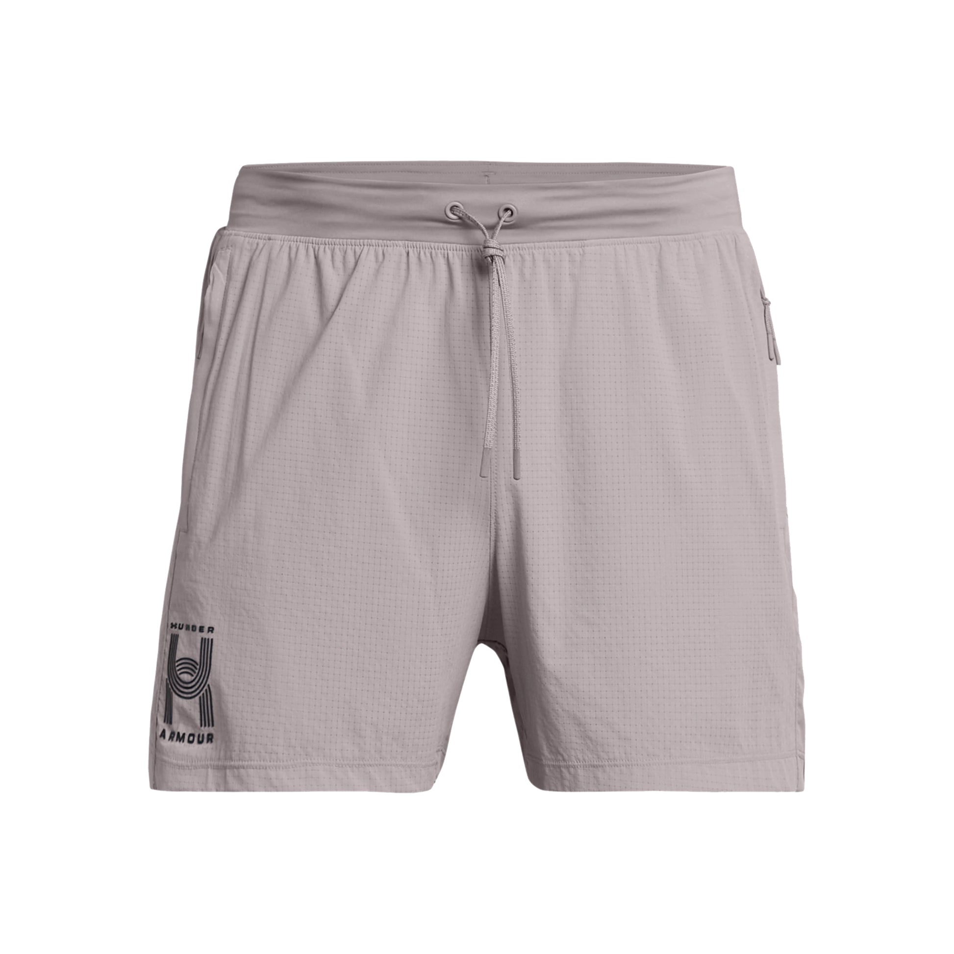 Under Armour Run Anywhere Laufshorts Herren-Grau,Schwarz
