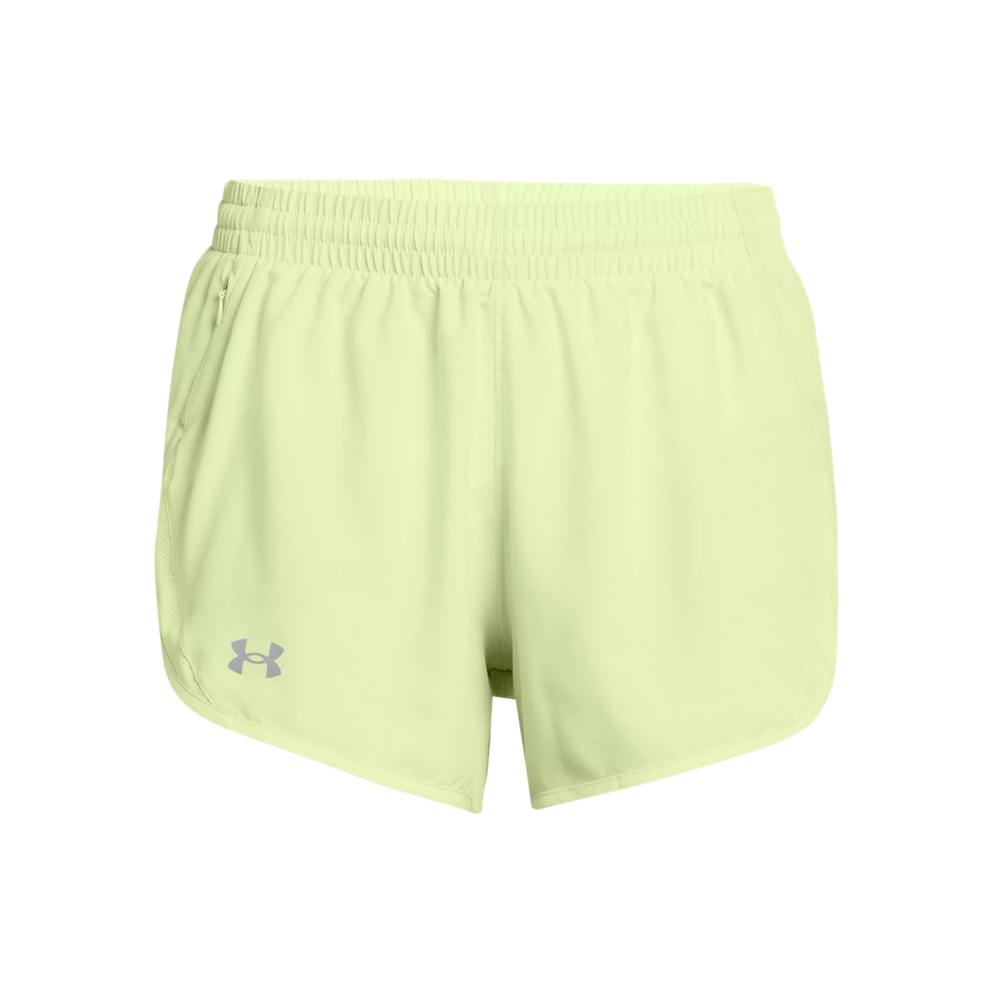 Under Armour Fly By 3in  Laufshorts Damen - grün