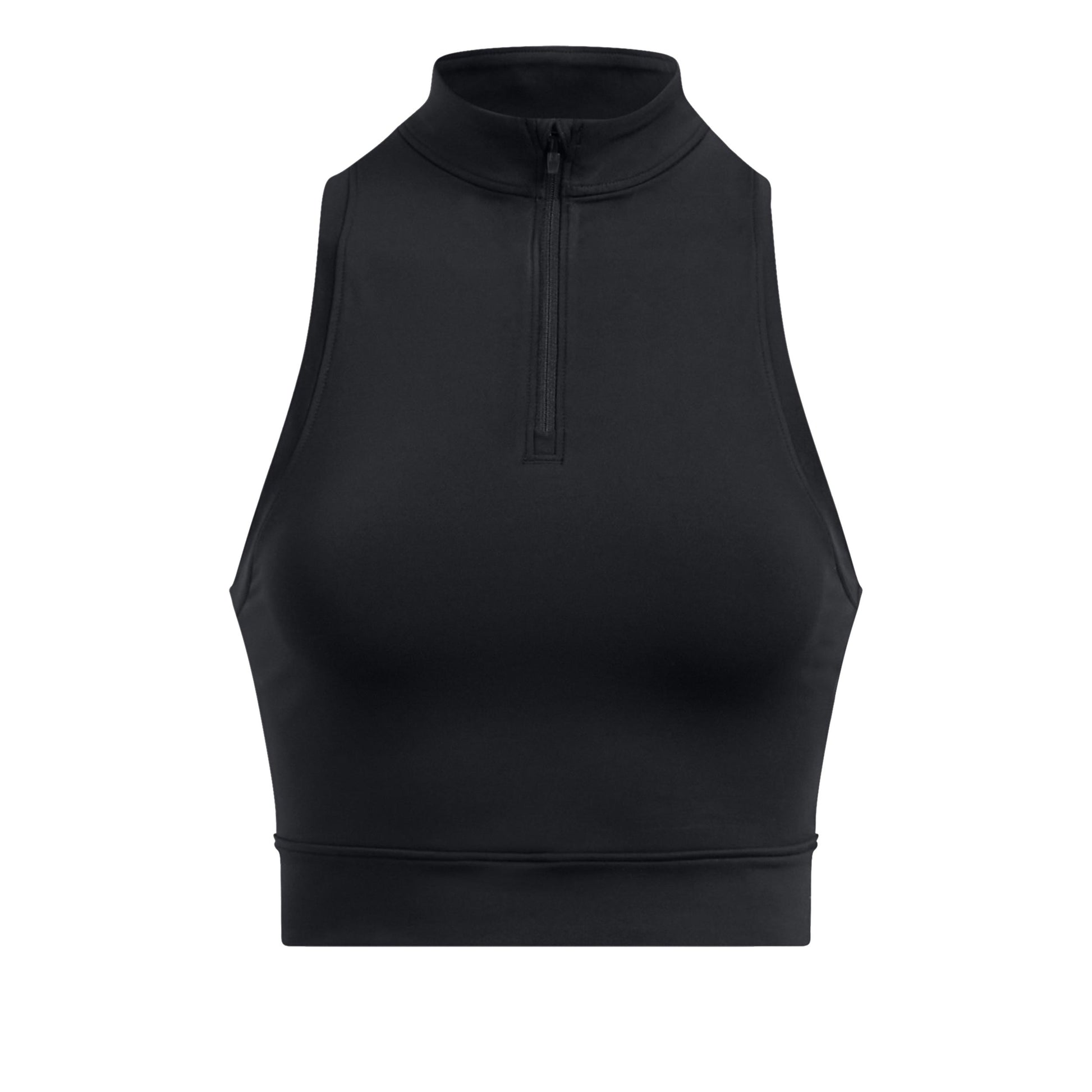 Under Armour Run Anywhere Crop Laufshirt Damen - schwarz,