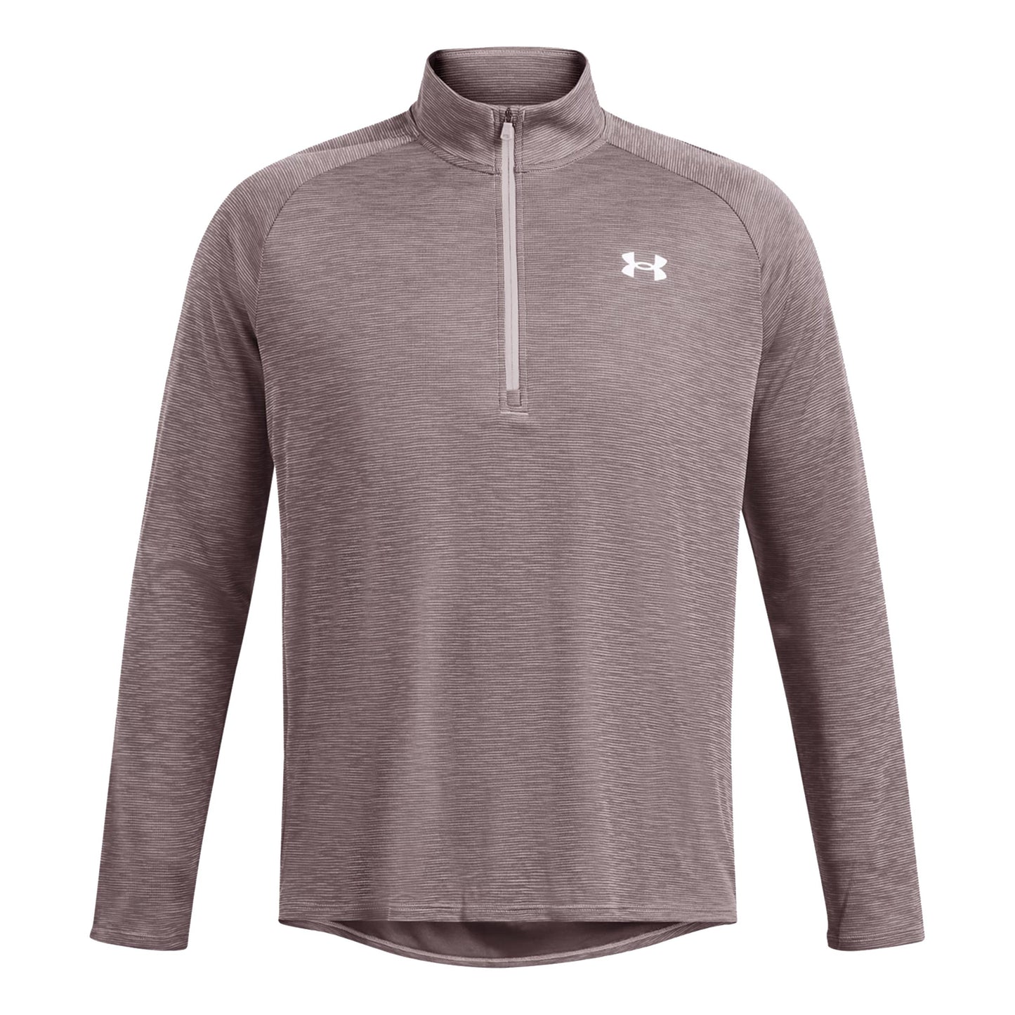 Under Armour Tech Textured 1/2 Zip Longsleeve Herren-Grau