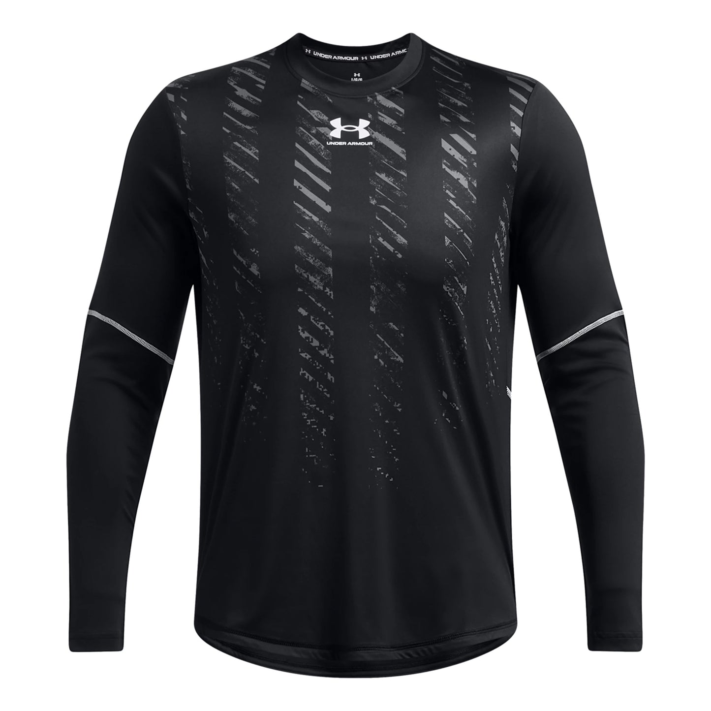 Under Armour Pro Jersey Longsleeve Herren-Schwarz