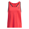 Knockout Tank-Top Damen - rot, schwarz
