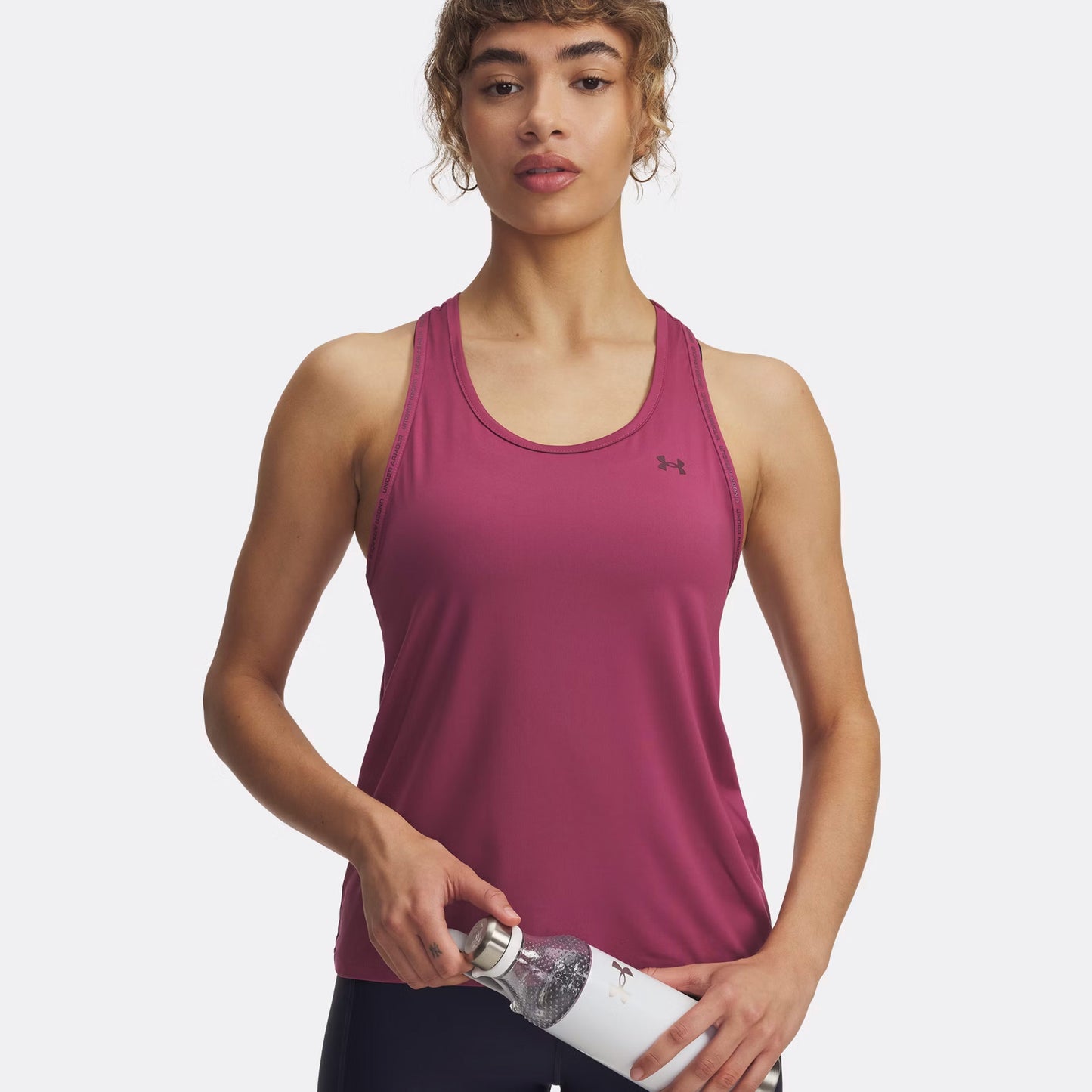 Under Armour Tech Knockout Tank-Top Damen-Berry