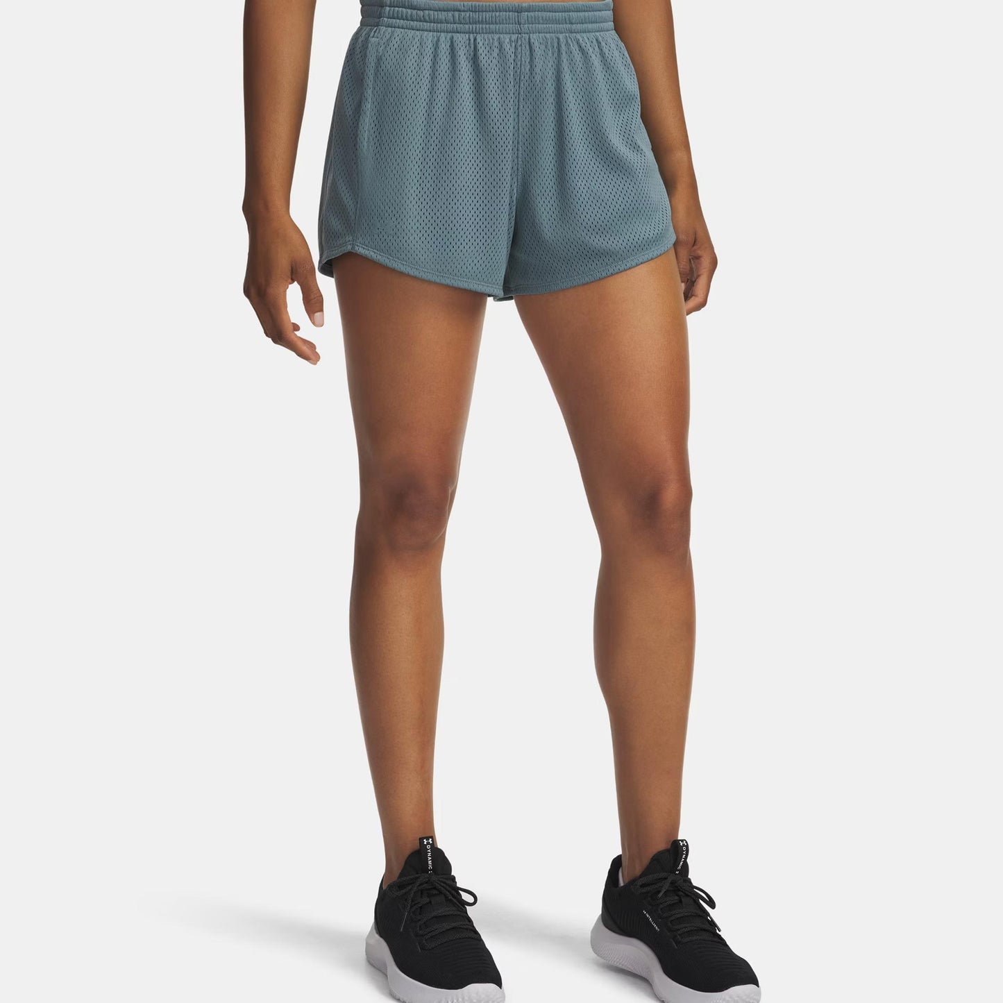 Under Armour Tech Play Up Mesh Shorts Damen-blaugrau