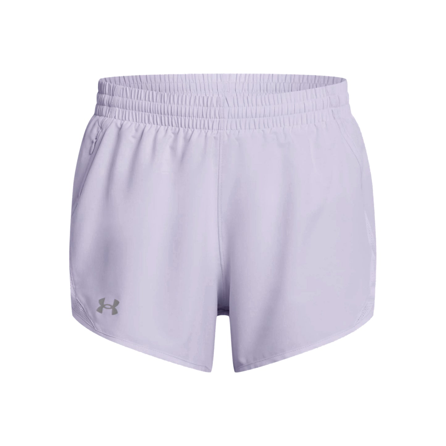 Under Armour Fly By 3in  Laufshorts Damen - weiß, weiß