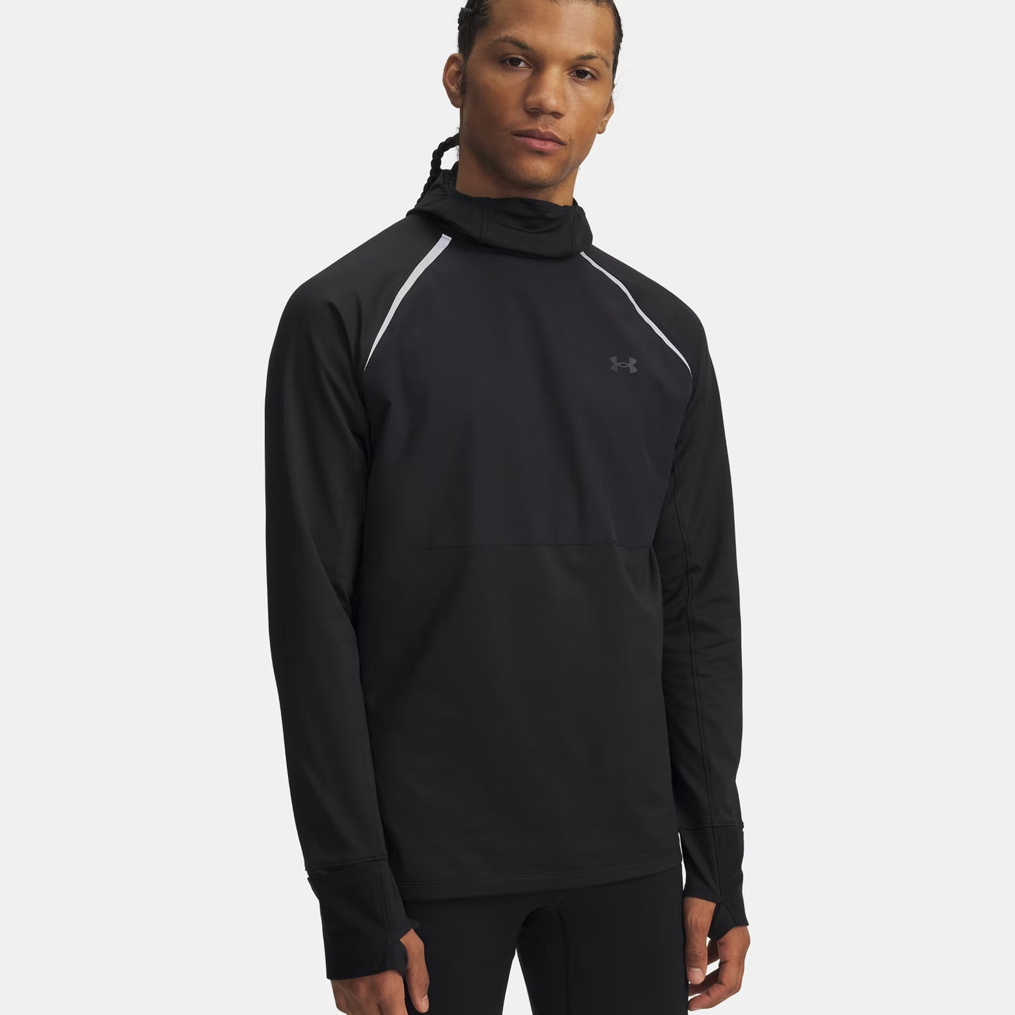 Under Armour Velociti Pro ColdWeather Balaclava Laufshirt Herren-schwarz