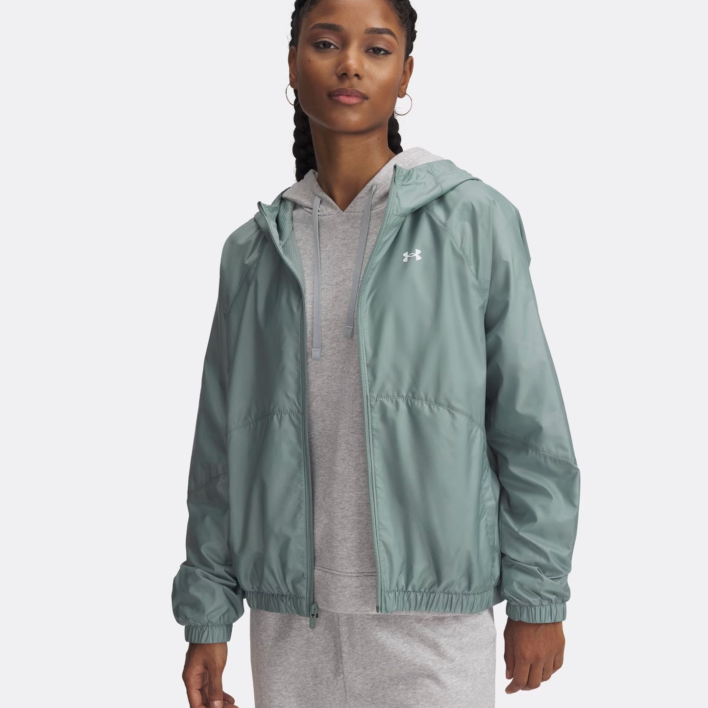 Under Armour Rival Sport Trainingsjacke Damen-Grün