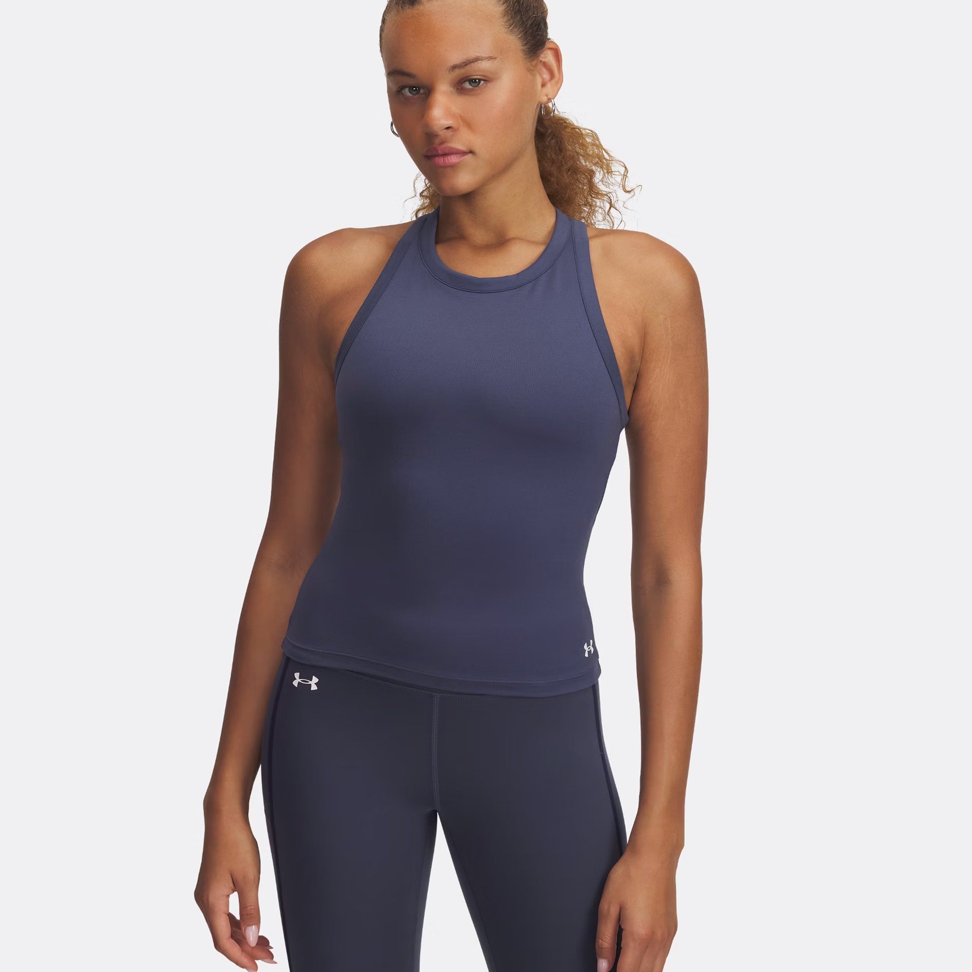 Under Armour Motion High Neck Tank-Top Damen-Grau