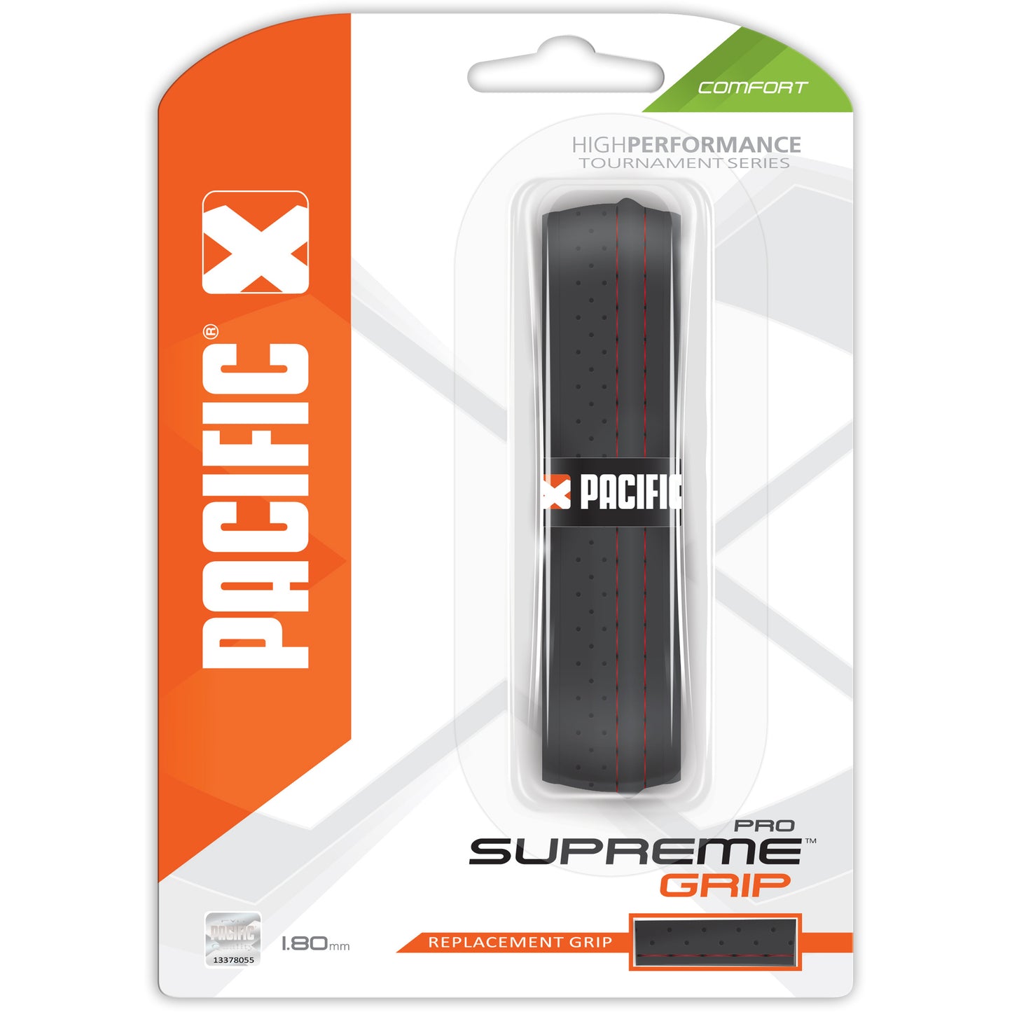 Pacific Supreme Grip Pro 1er Pack-Schwarz