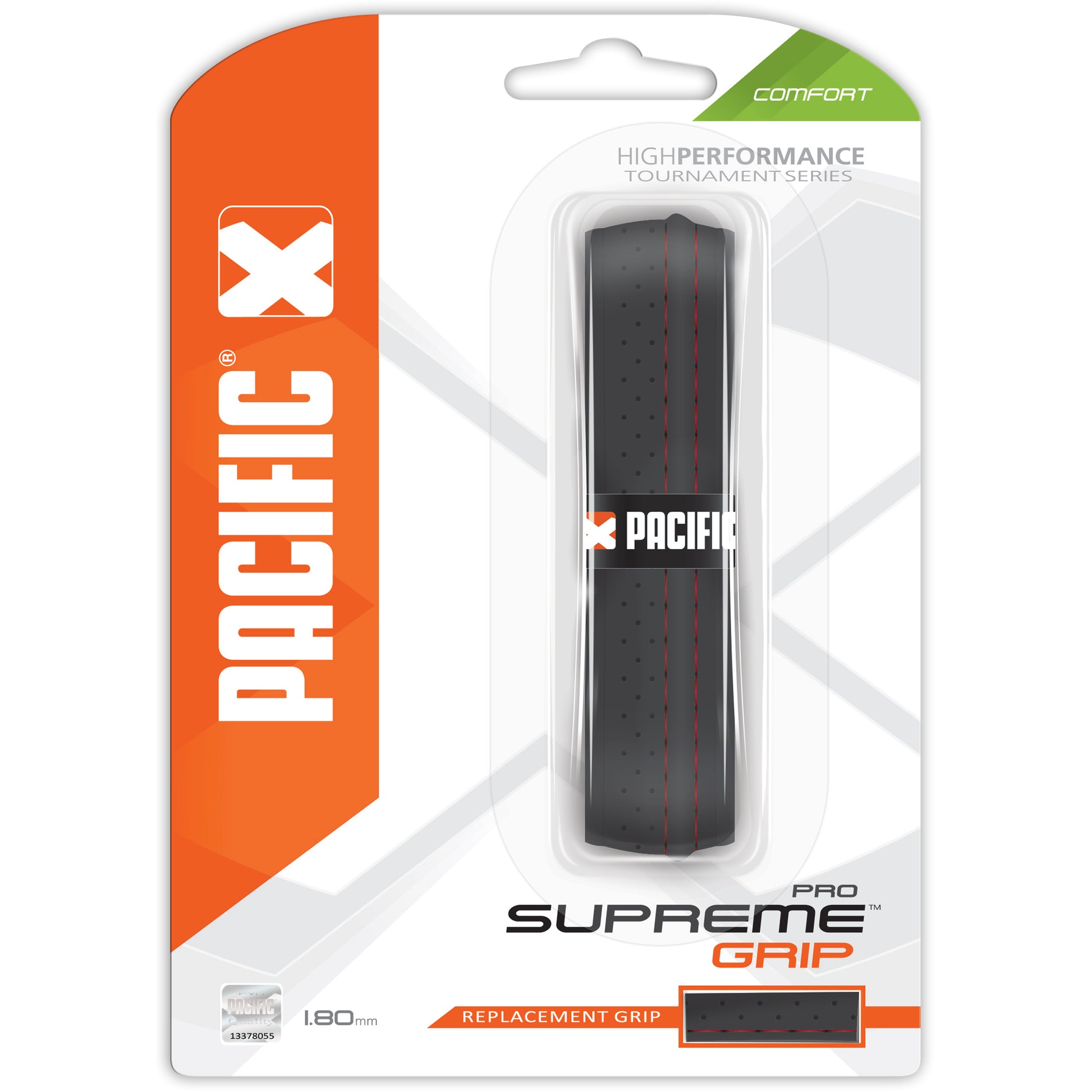 Pacific Supreme Grip Pro 1er Pack-Schwarz