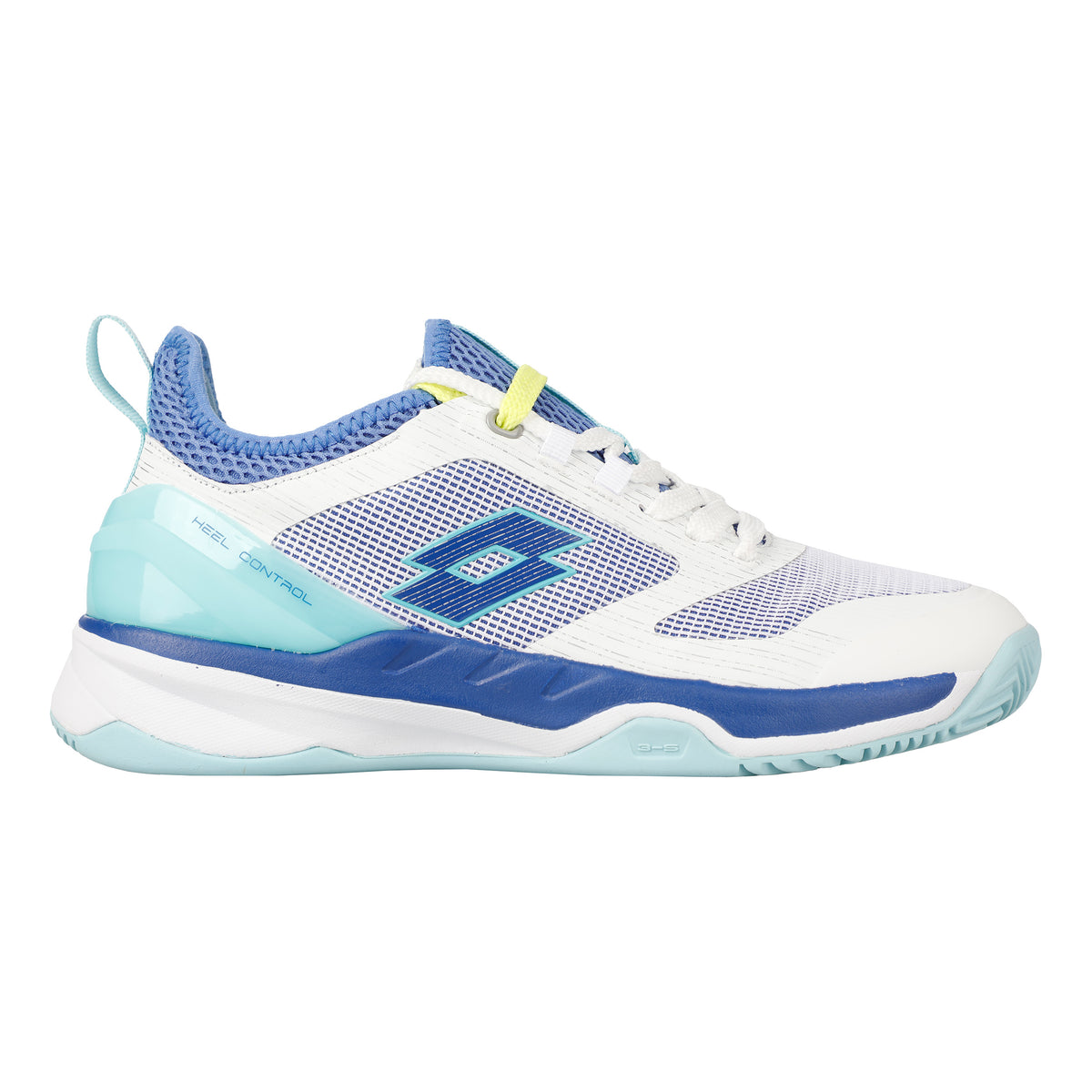 Lotto Mirage 200 Sandplatzschuh Damen - weiß, blau