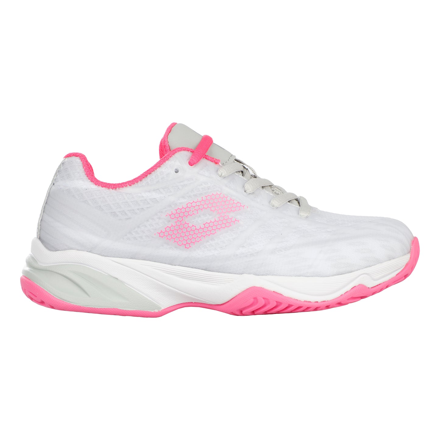 Lotto Mirage 300 Allcourtschuh Kinder - weiß, pink