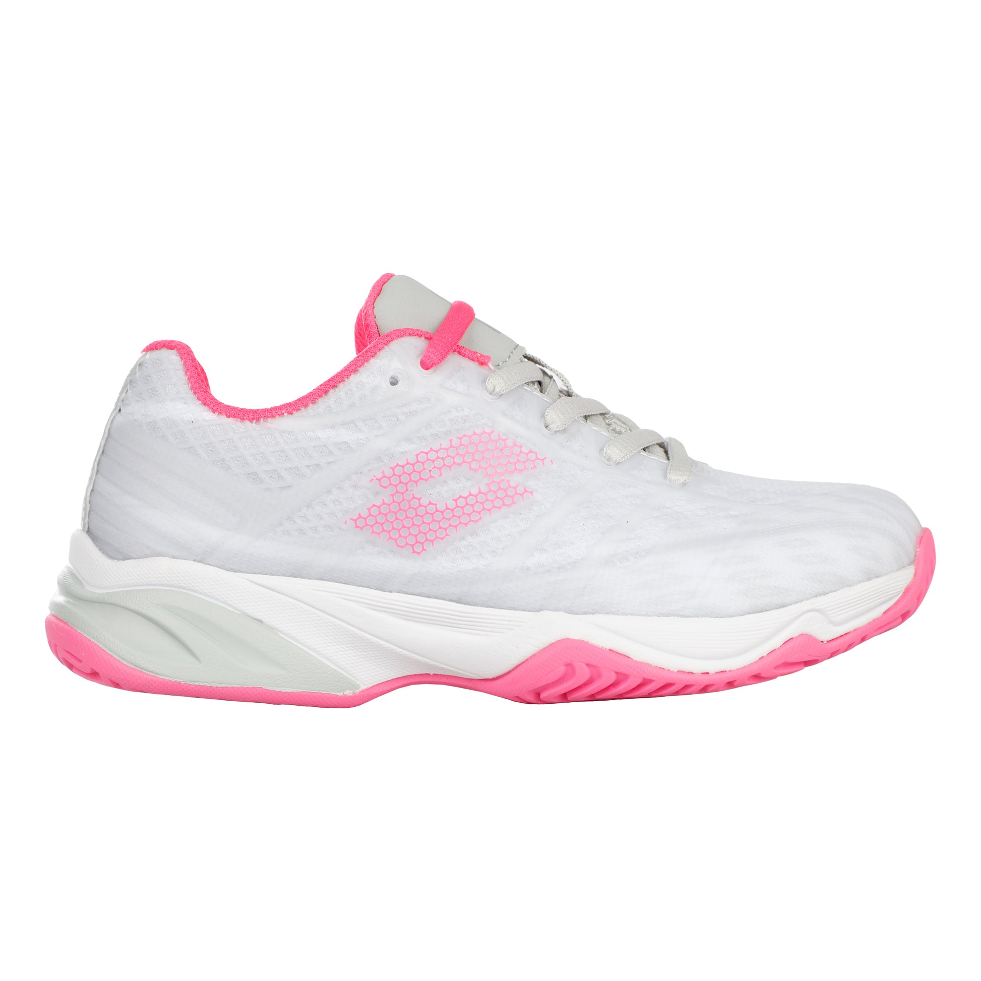 Lotto Mirage 300 Allcourtschuh Kinder - weiß, pink