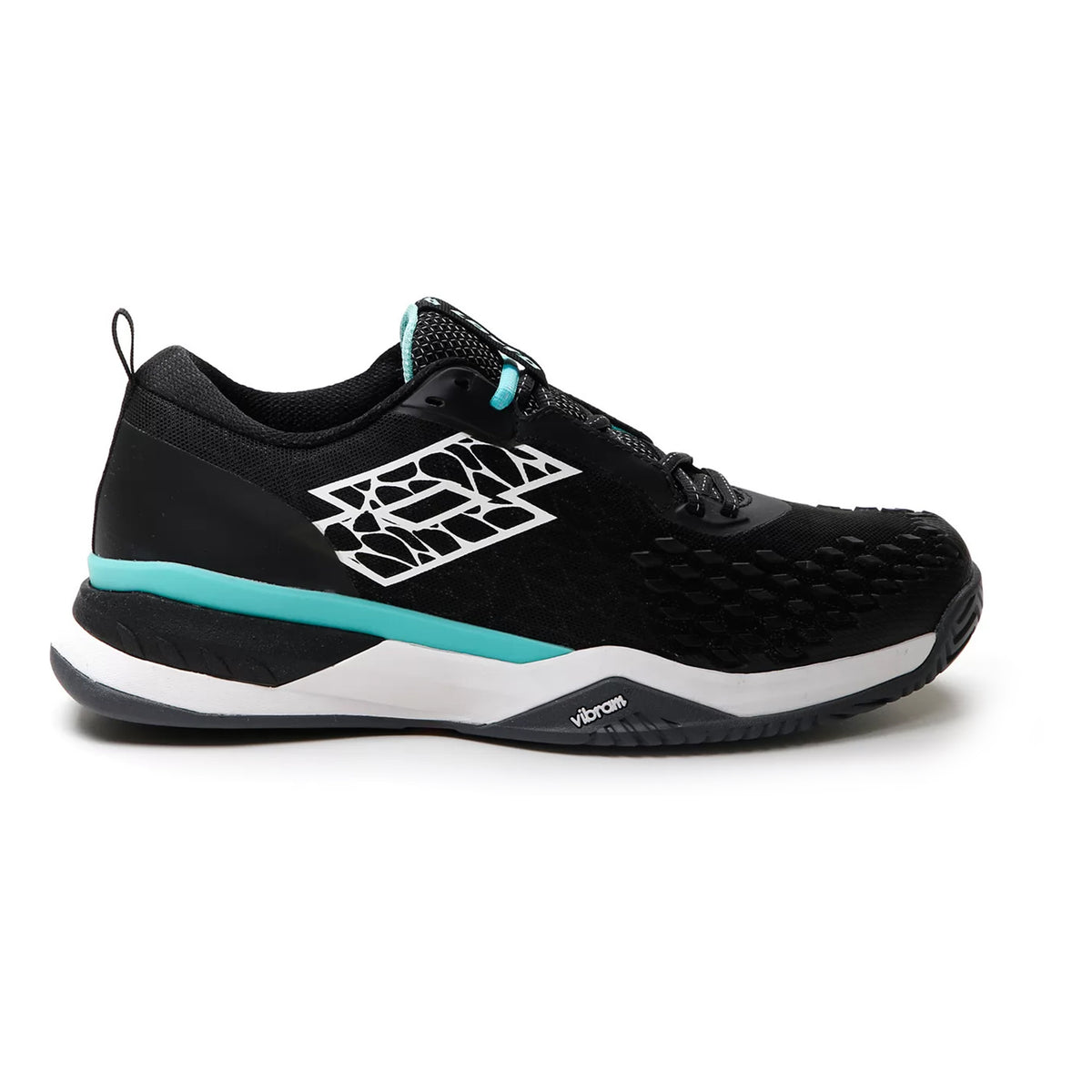Lotto Raptor Hyperpulse 100 SPD Allcourtschuh Herren-Schwarz,Weiß