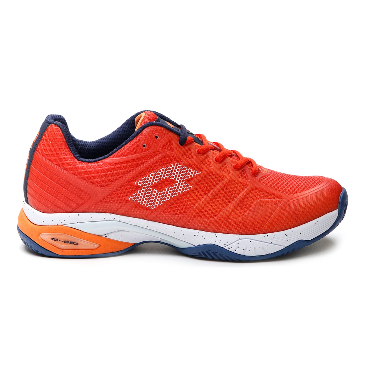 Lotto Mirage 300 III Sandplatzschuh Herren-Orange,Weiß