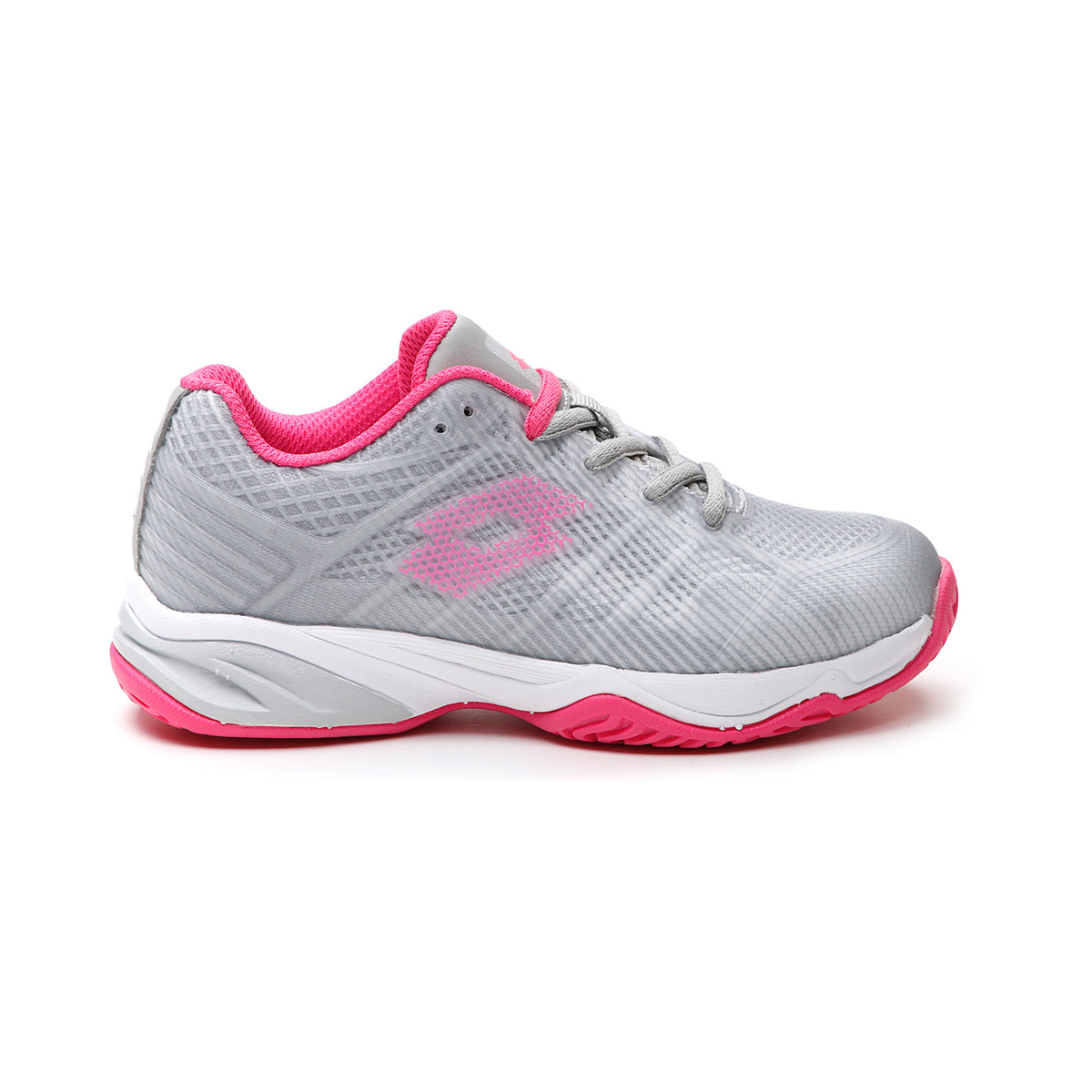 Lotto Mirage 300 II ALR Allcourtschuh Kinder - grau, pink