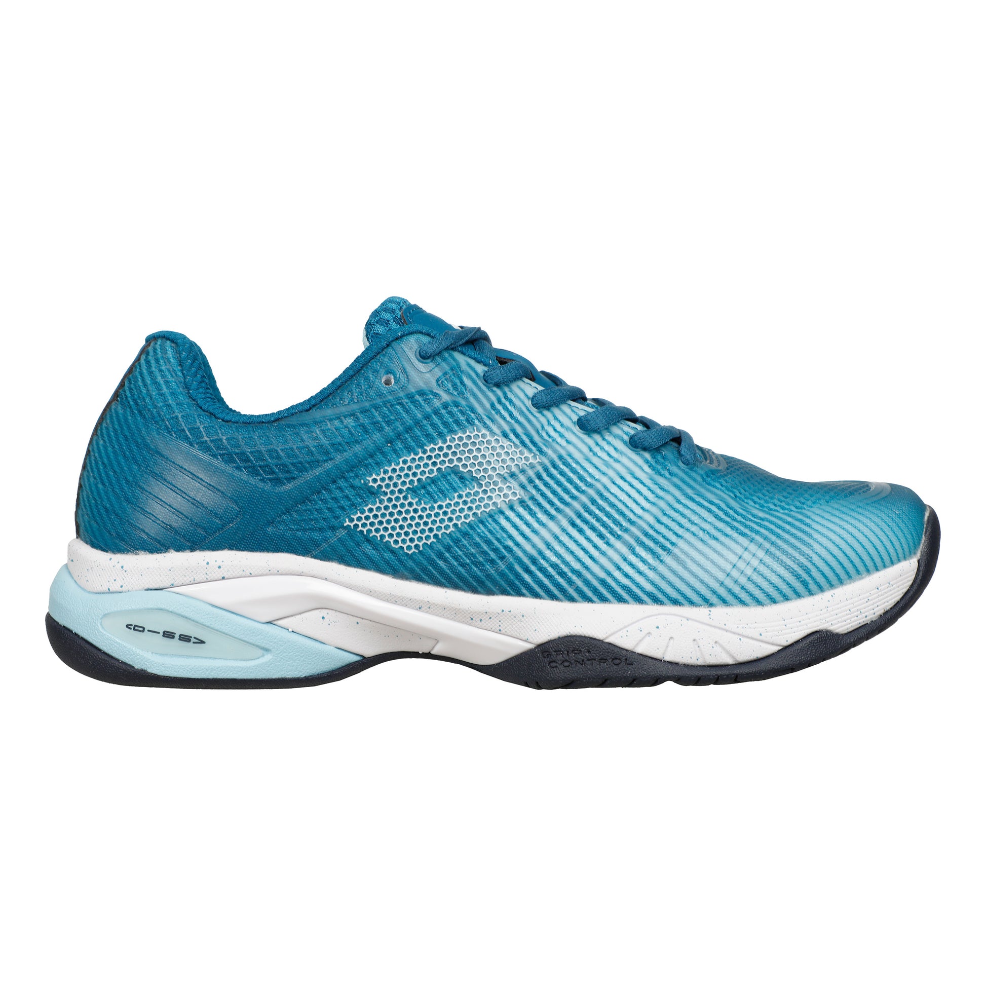 Lotto Mirage 300 III SPD Allcourtschuh Herren-Türkis,Weiß