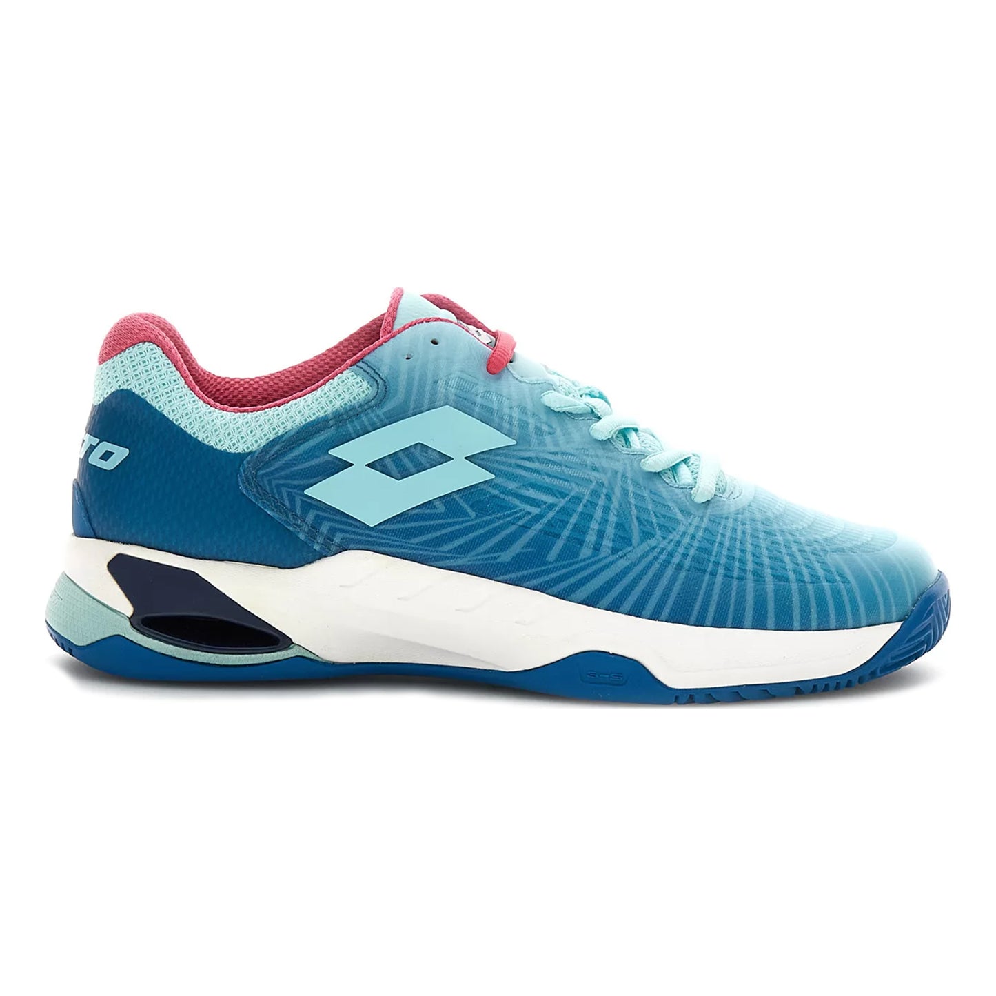 Lotto Mirage 100 II Sandplatzschuh Damen-türkis, blau