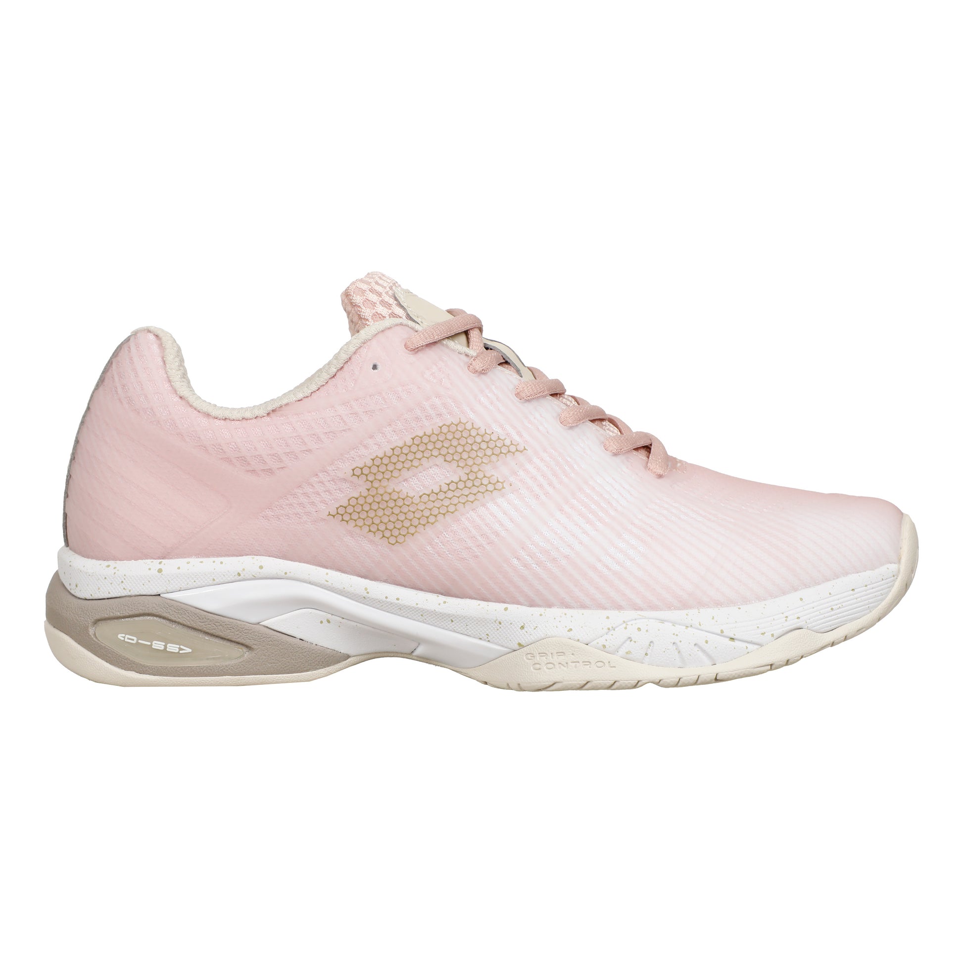 Lotto Mirage 300 III Allcourtschuh Damen-Weiß,Apricot