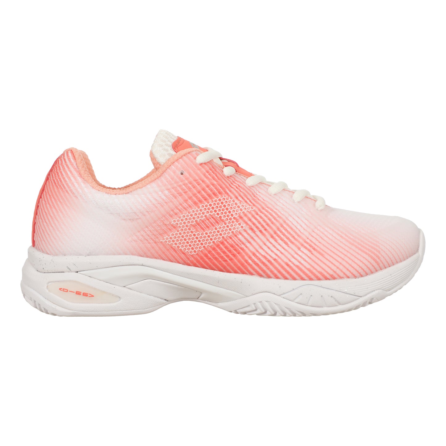 Lotto MIRAGE 300 III Sandplatzschuh Damen-Weiß,Pink