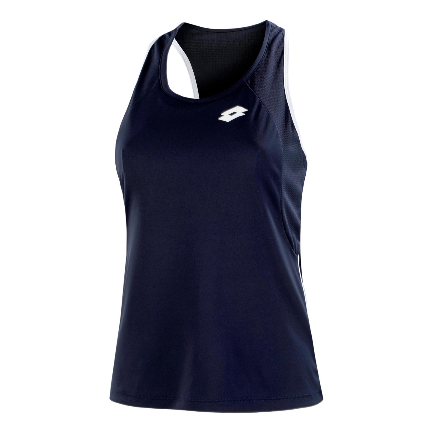 Lotto Squadra II PL Tank-Top Damen - dunkelblau, weiß