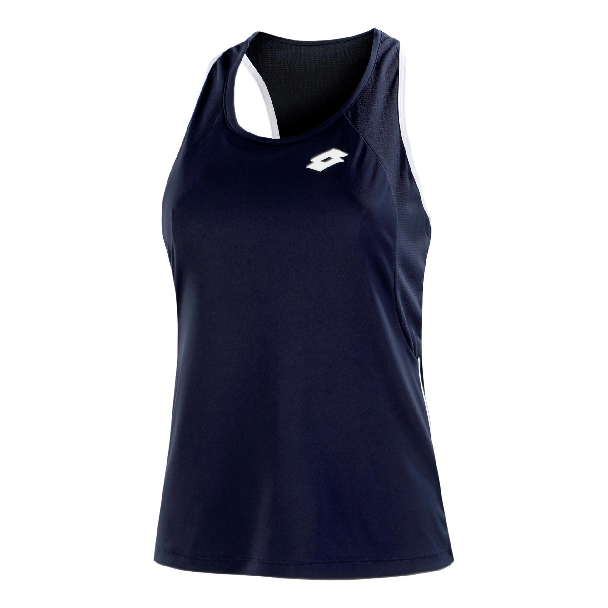 Lotto Squadra II PL Tank-Top Damen - dunkelblau, weiß