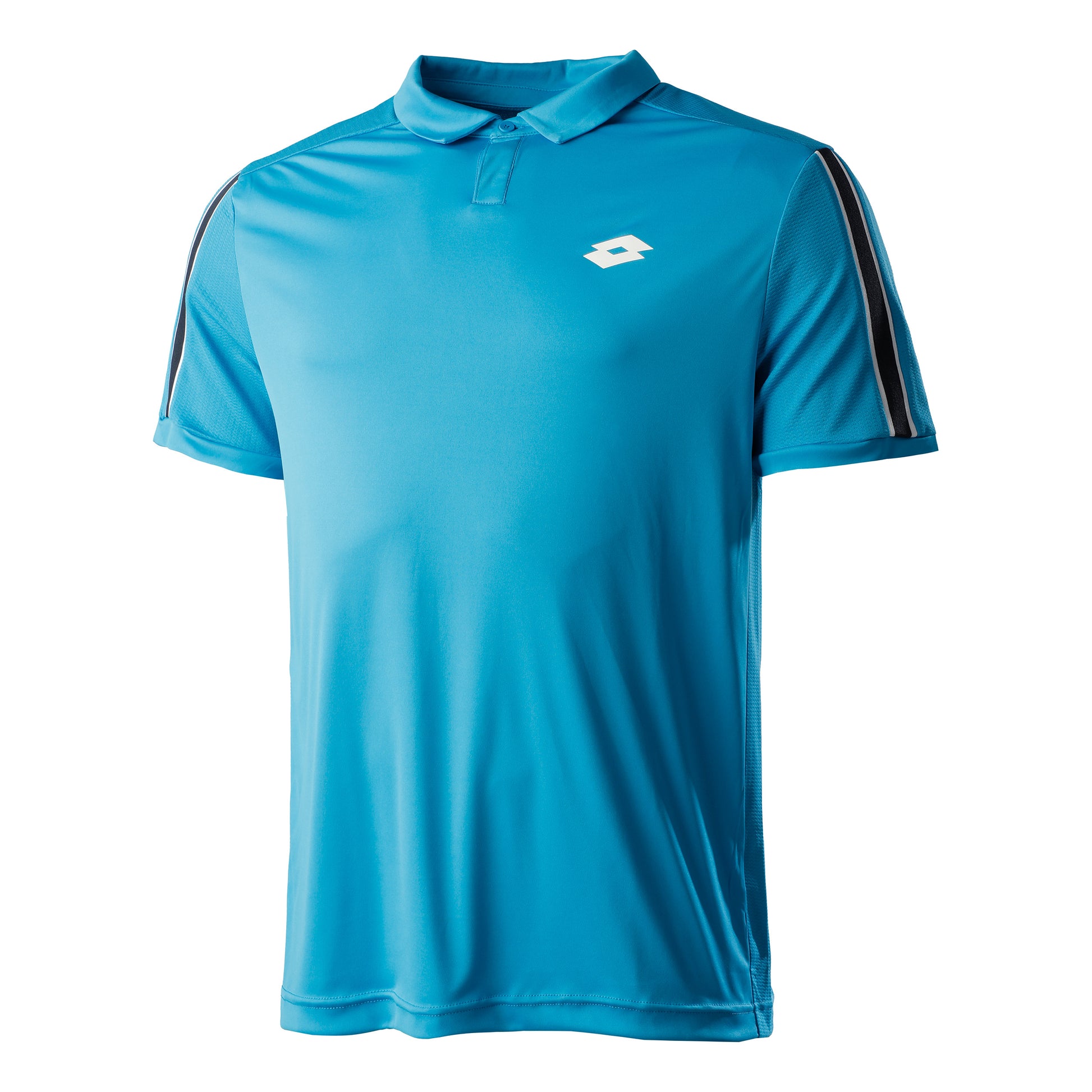 Lotto Squadra II Polo Herren-Blau,Weiß