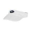 Tennis Visor Damen-weiß,schwarz