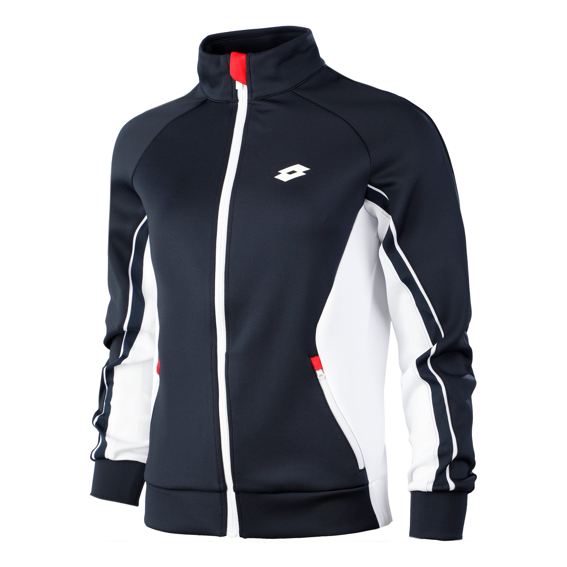 Lotto Squadra II Trainingsjacke - blau, weiß