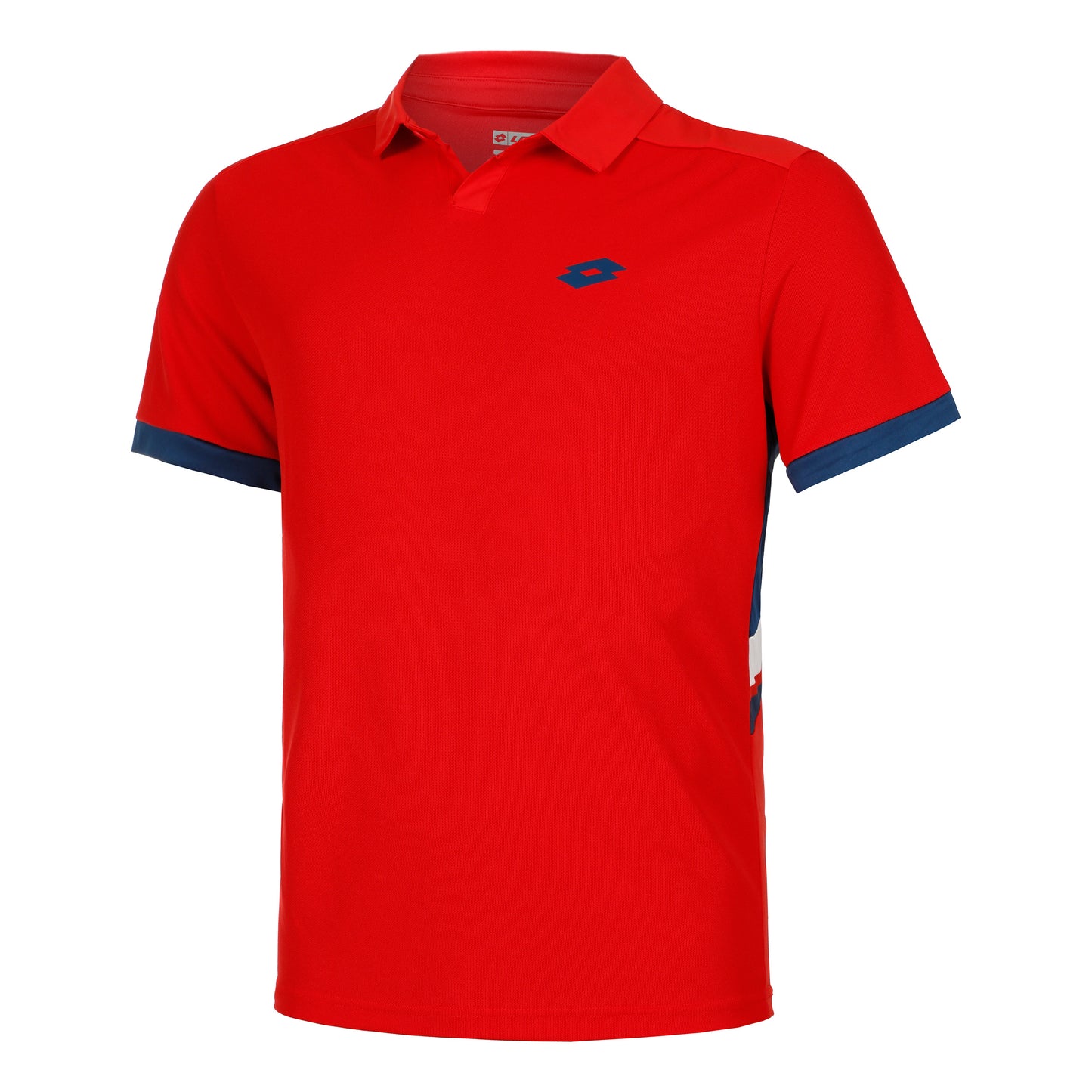 Lotto Squadra III Polo Herren-Rot
